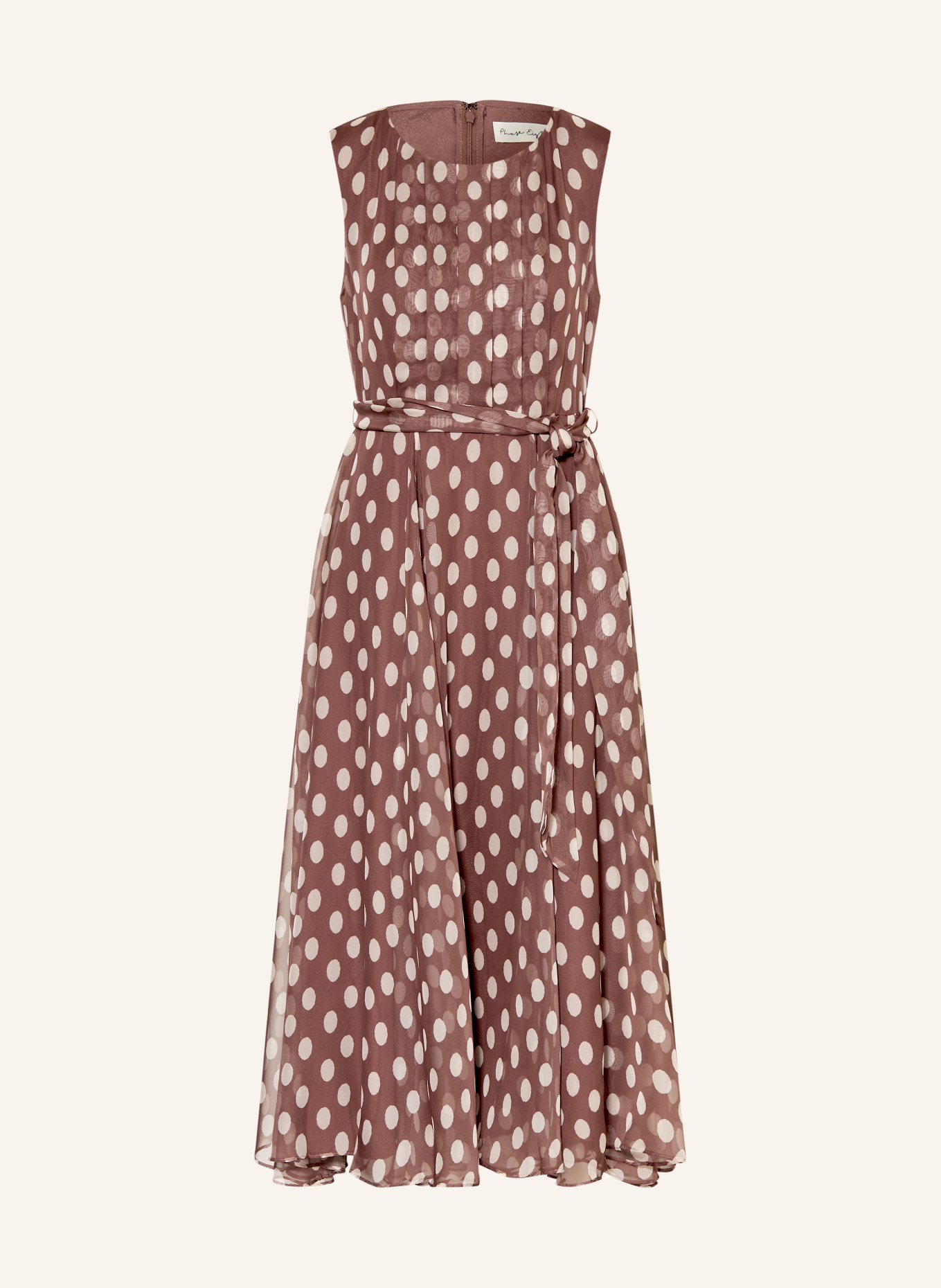 Phase Eight Sukienka LUCINDA: BRĄZOWY / BIAŁY