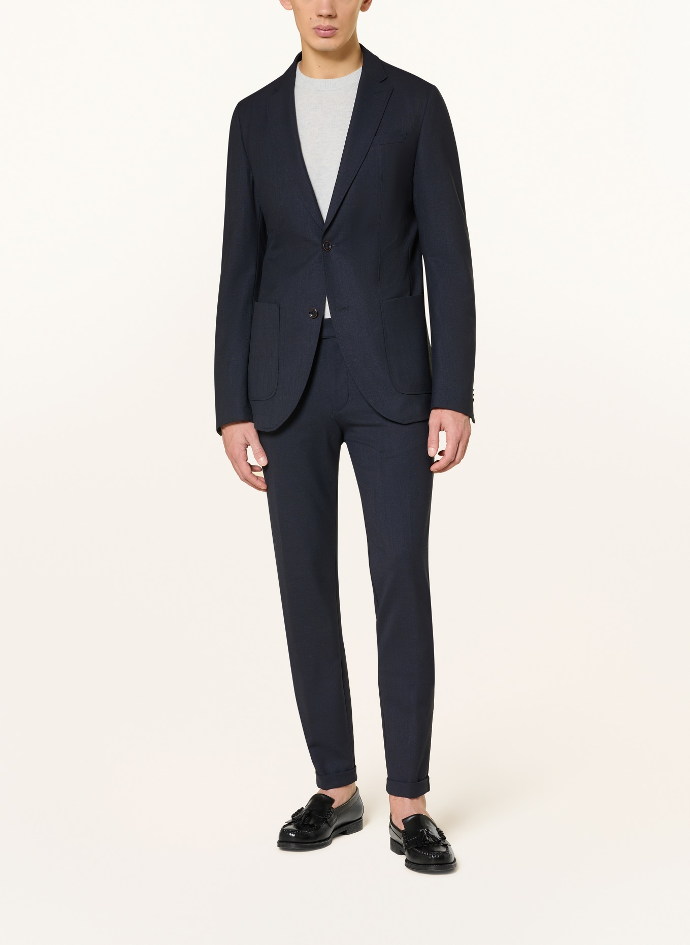 CG - CLUB of GENTS CG CARMI SV Extra Slim Fit Suit: DARK BLUE