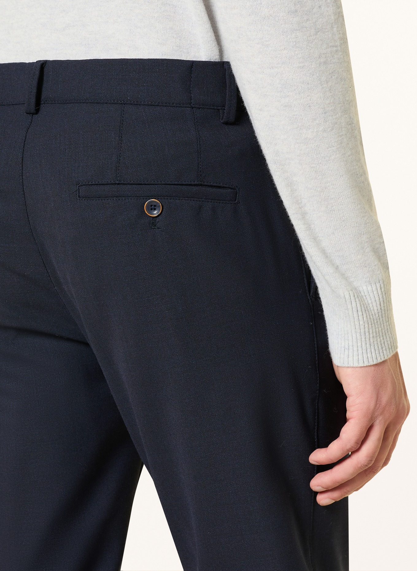 CG - CLUB of GENTS CG CARMI SV Extra Slim Fit Suit: DARK BLUE