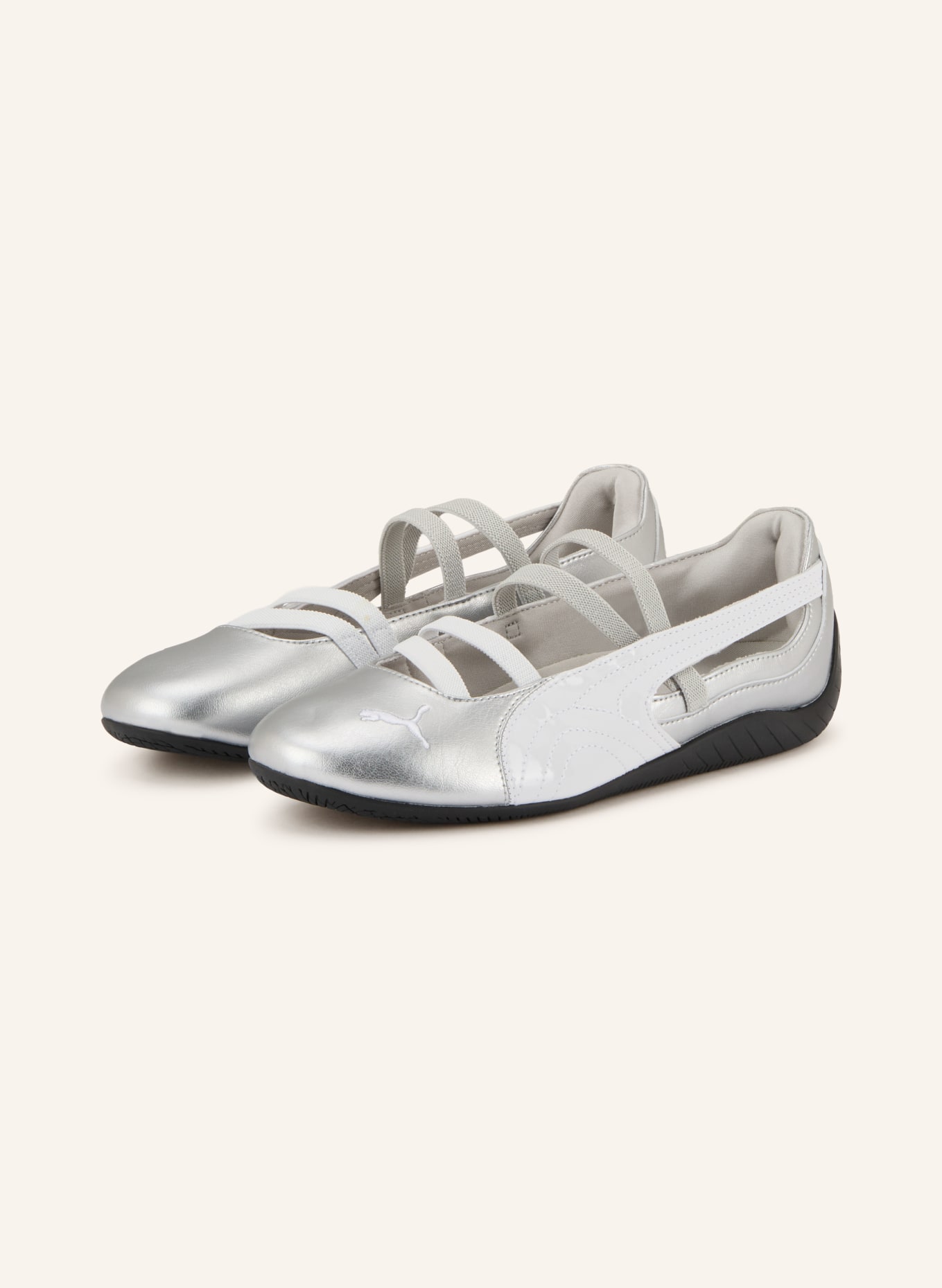 PUMA Ballerinas SPEEDCAT BALLET: SILBER / WEISS