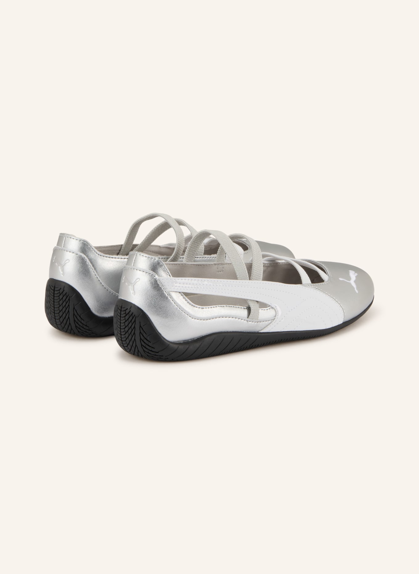 PUMA Ballerinas SPEEDCAT BALLET: SILBER / WEISS