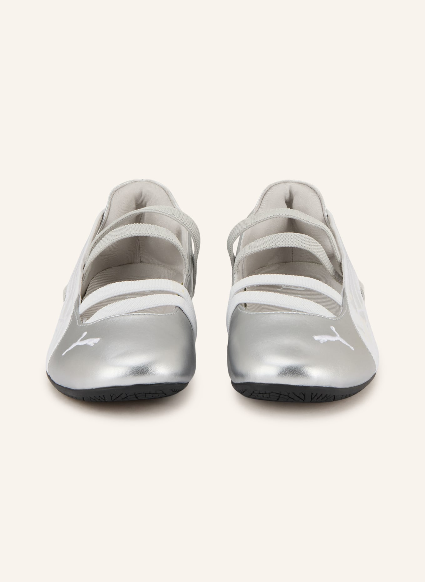 PUMA Ballerinas SPEEDCAT BALLET: SILBER / WEISS
