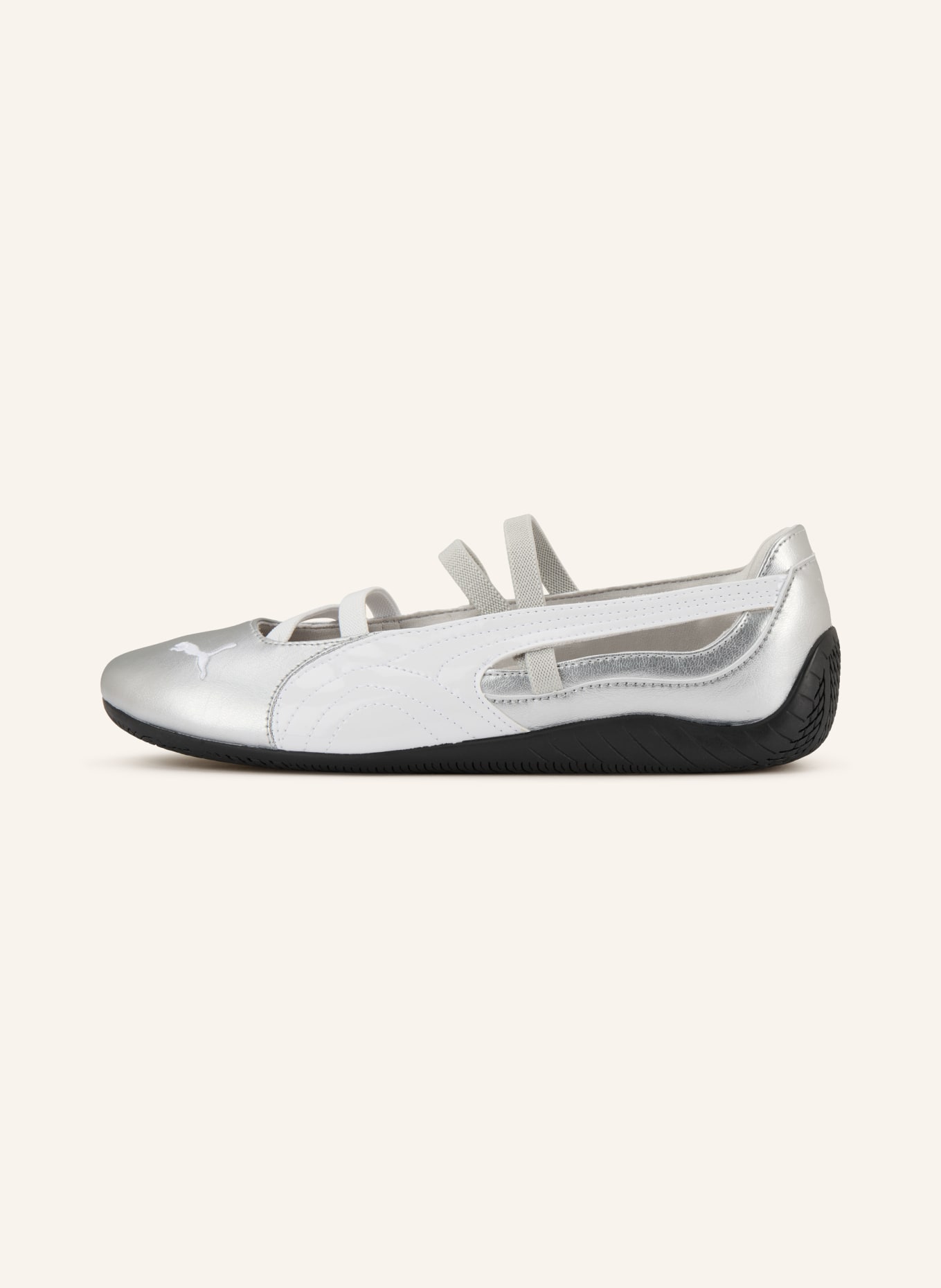 PUMA Ballerinas SPEEDCAT BALLET: SILBER / WEISS