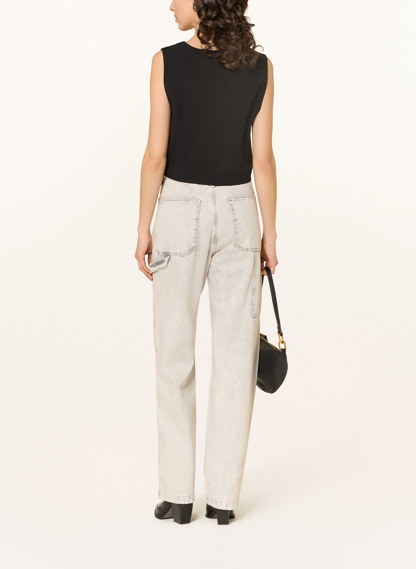 ALLSAINTS Blazerweste ALEIDA: SCHWARZ