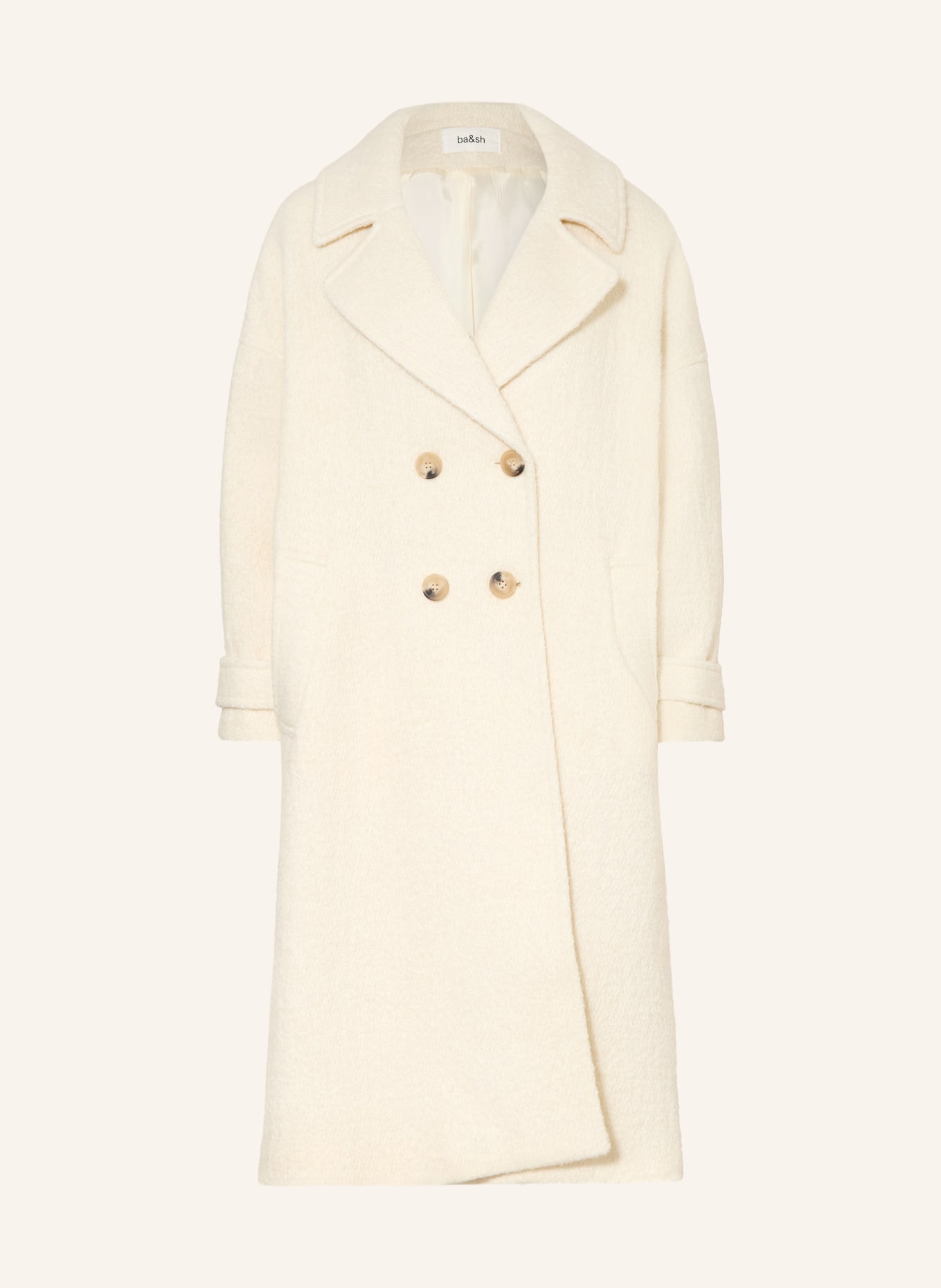 ba&sh Mantel WAYLA: ECRU