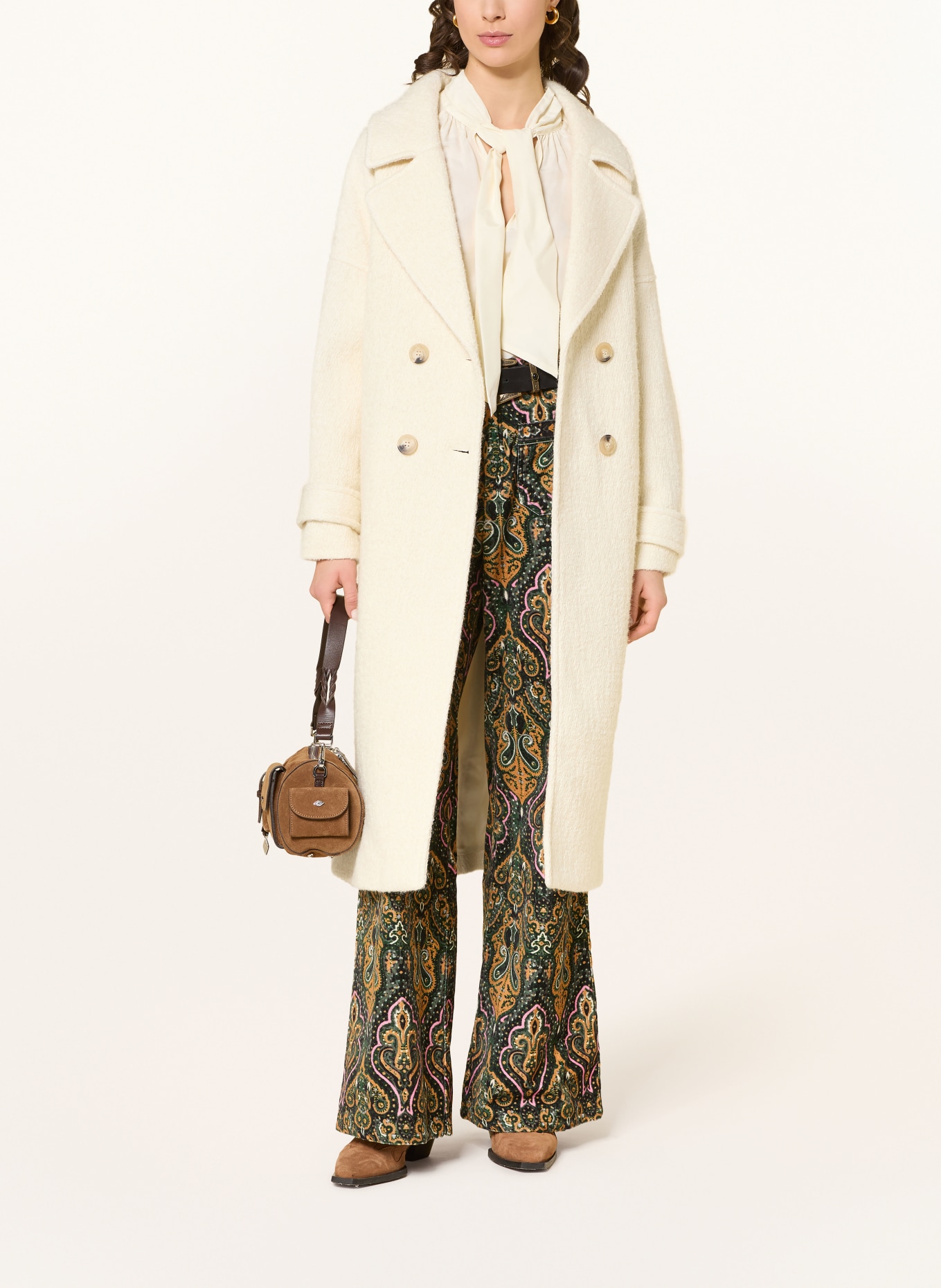 ba&sh Mantel WAYLA: ECRU