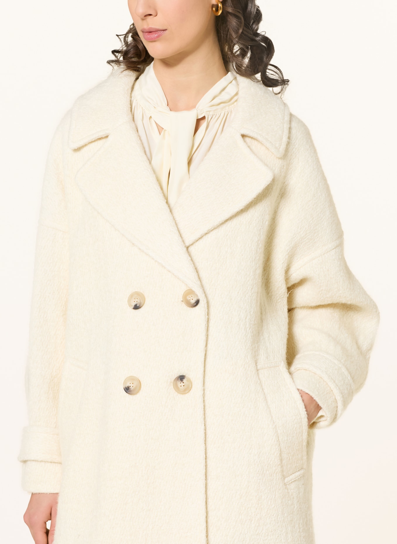 ba&sh Mantel WAYLA: ECRU