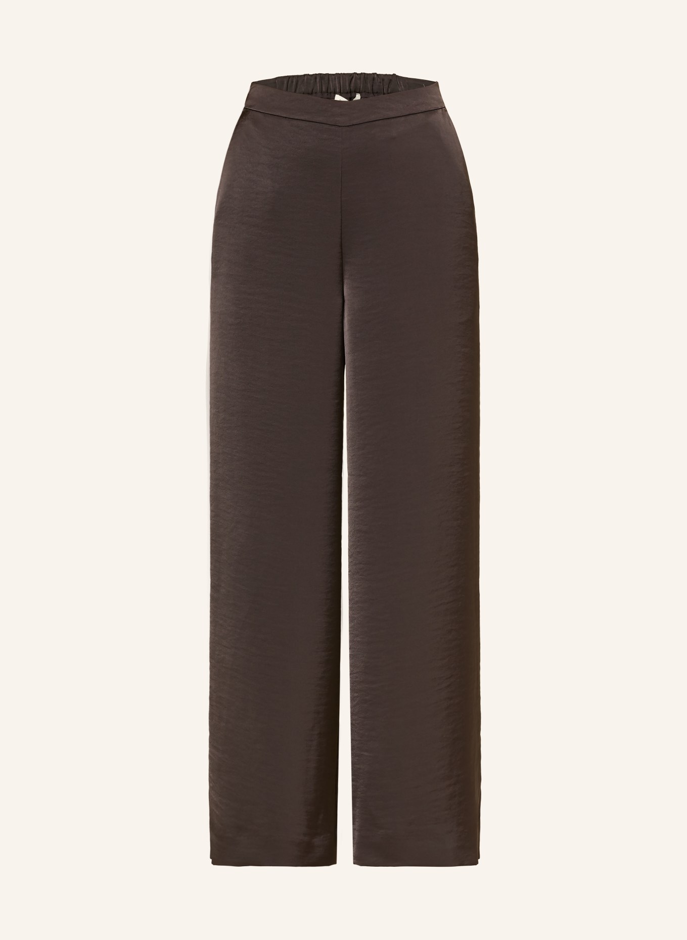 Phase Eight Marlenehose BECCY aus Satin: DUNKELBRAUN