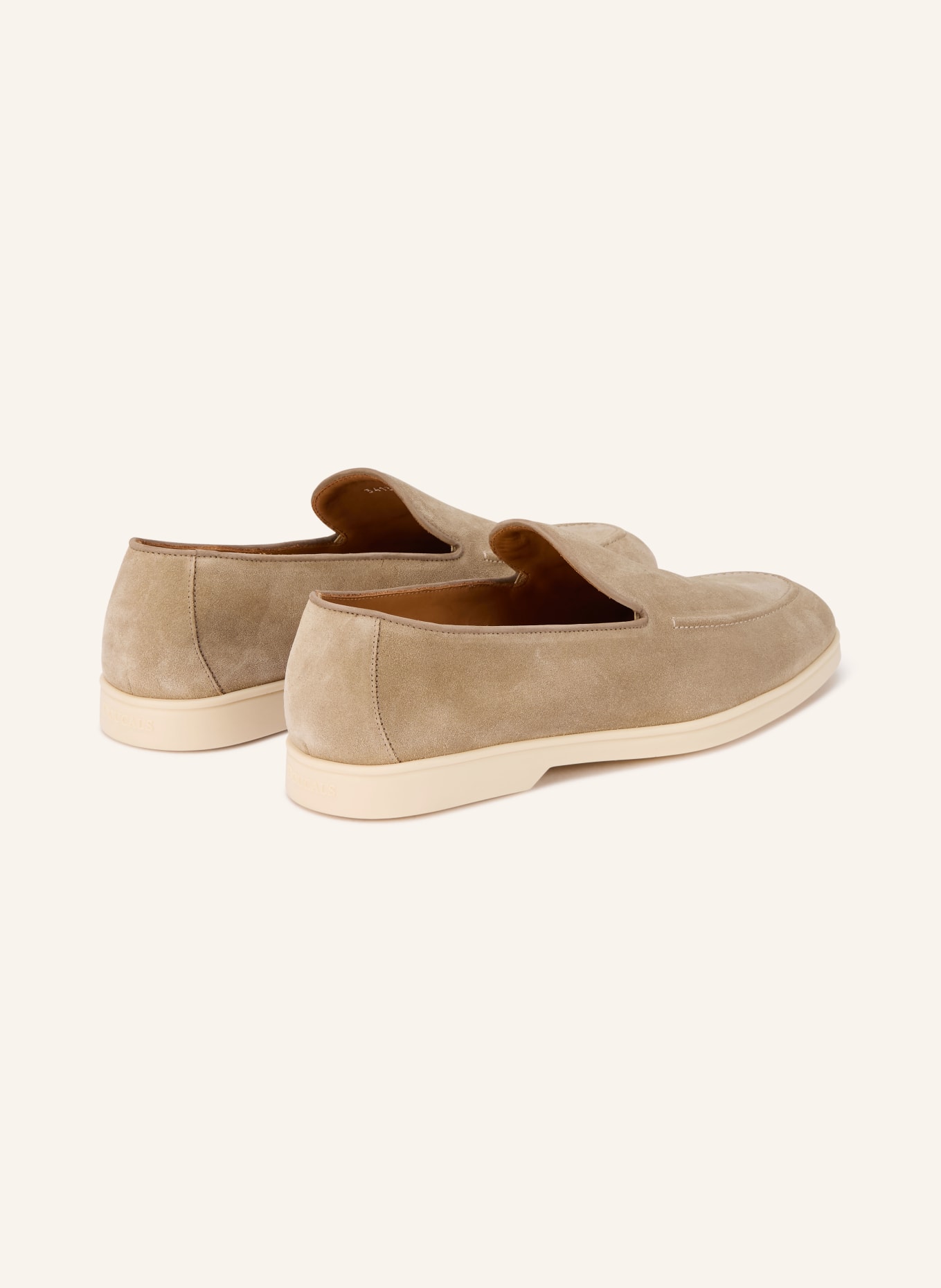 DOUCAL'S slippers: LIGHT BROWN