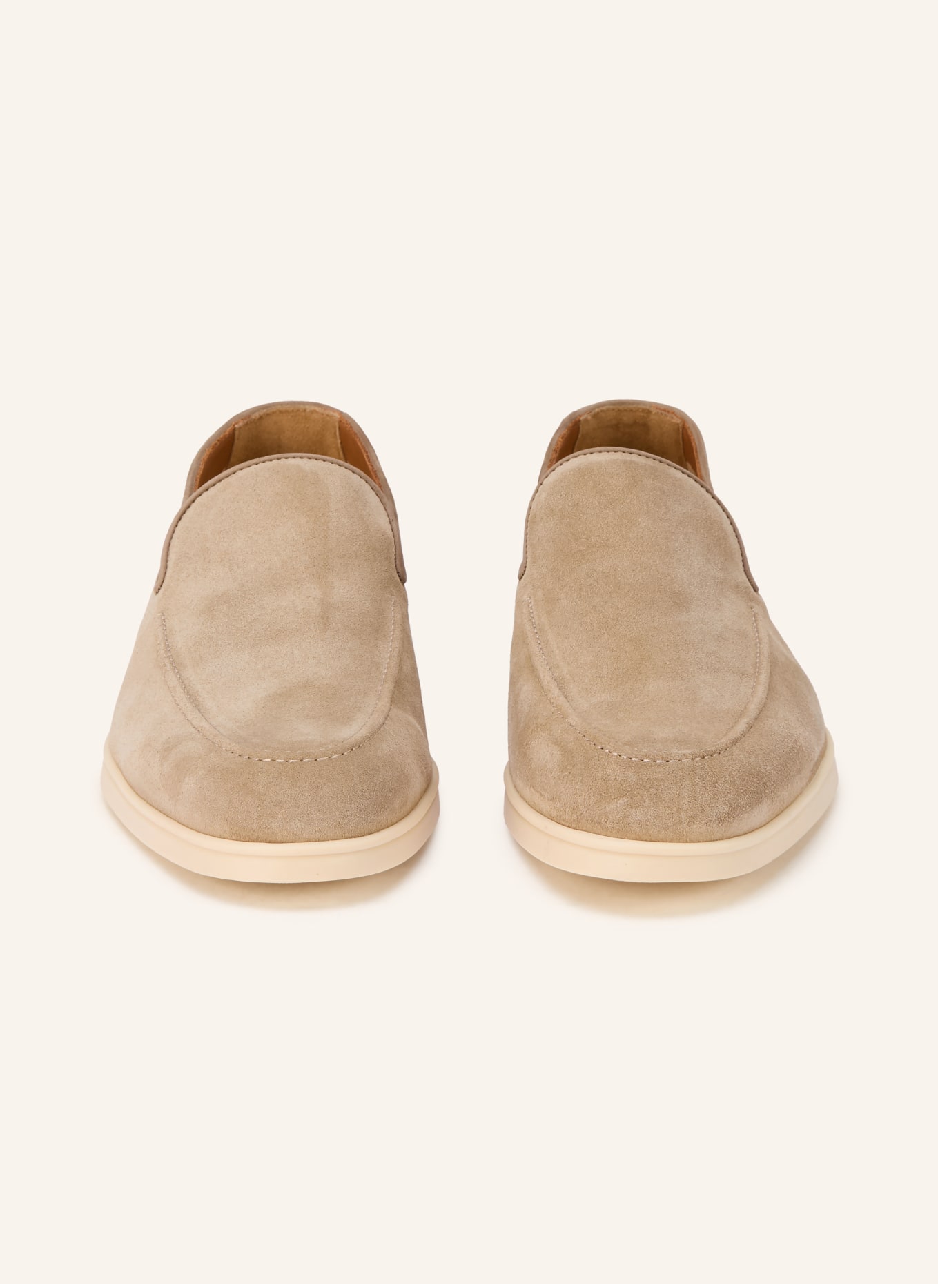 DOUCAL'S slippers: LIGHT BROWN