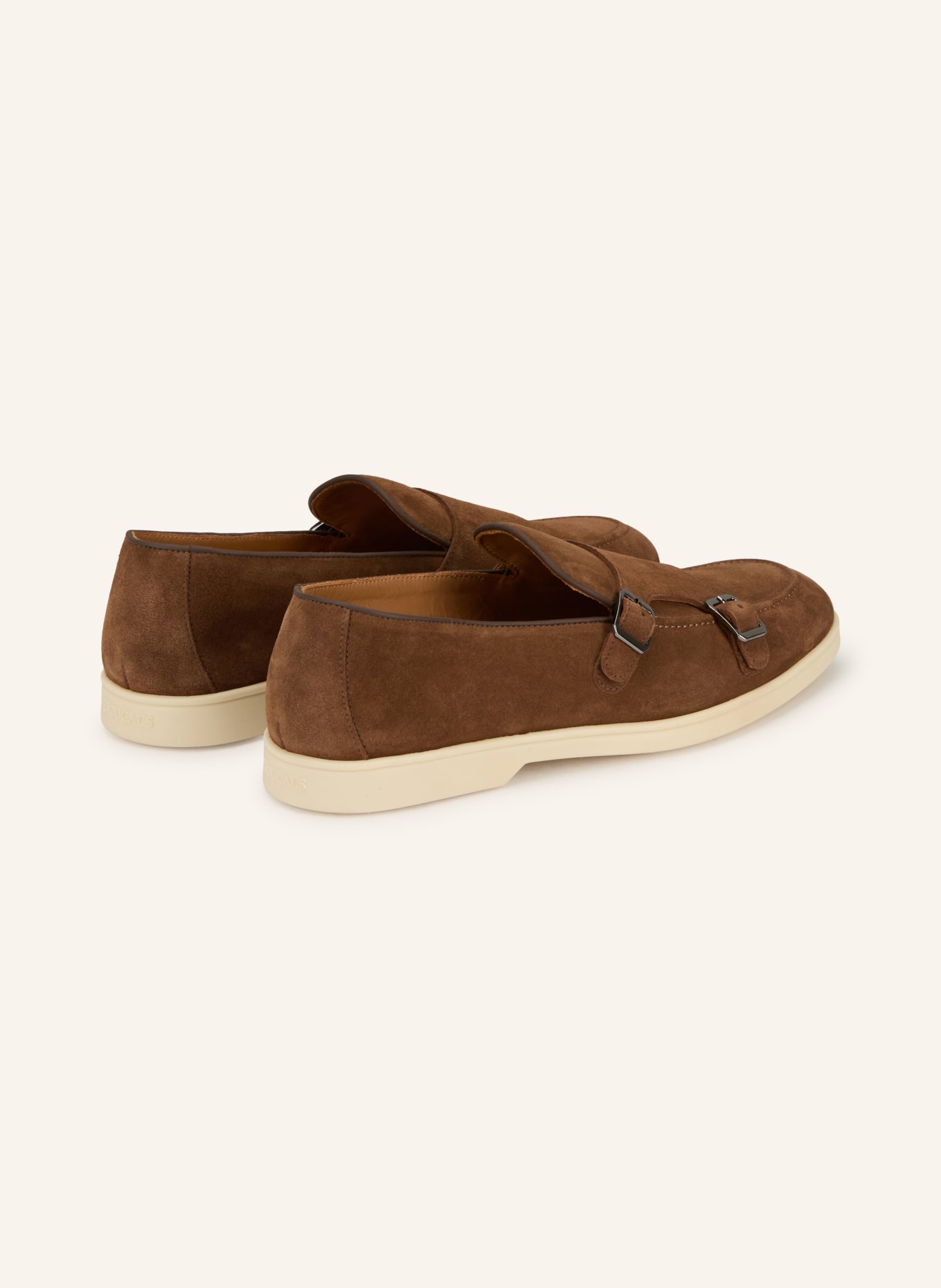 DOUCAL'S kapcie: CIEMNOBRĄZOWY