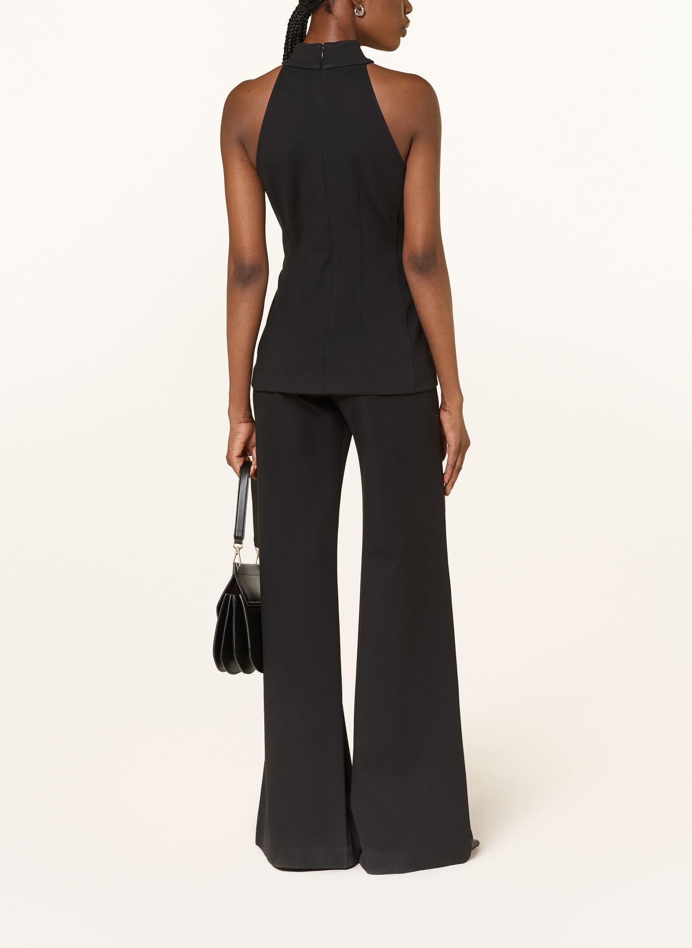 Veronica Beard KALINDA jersey pants: BLACK