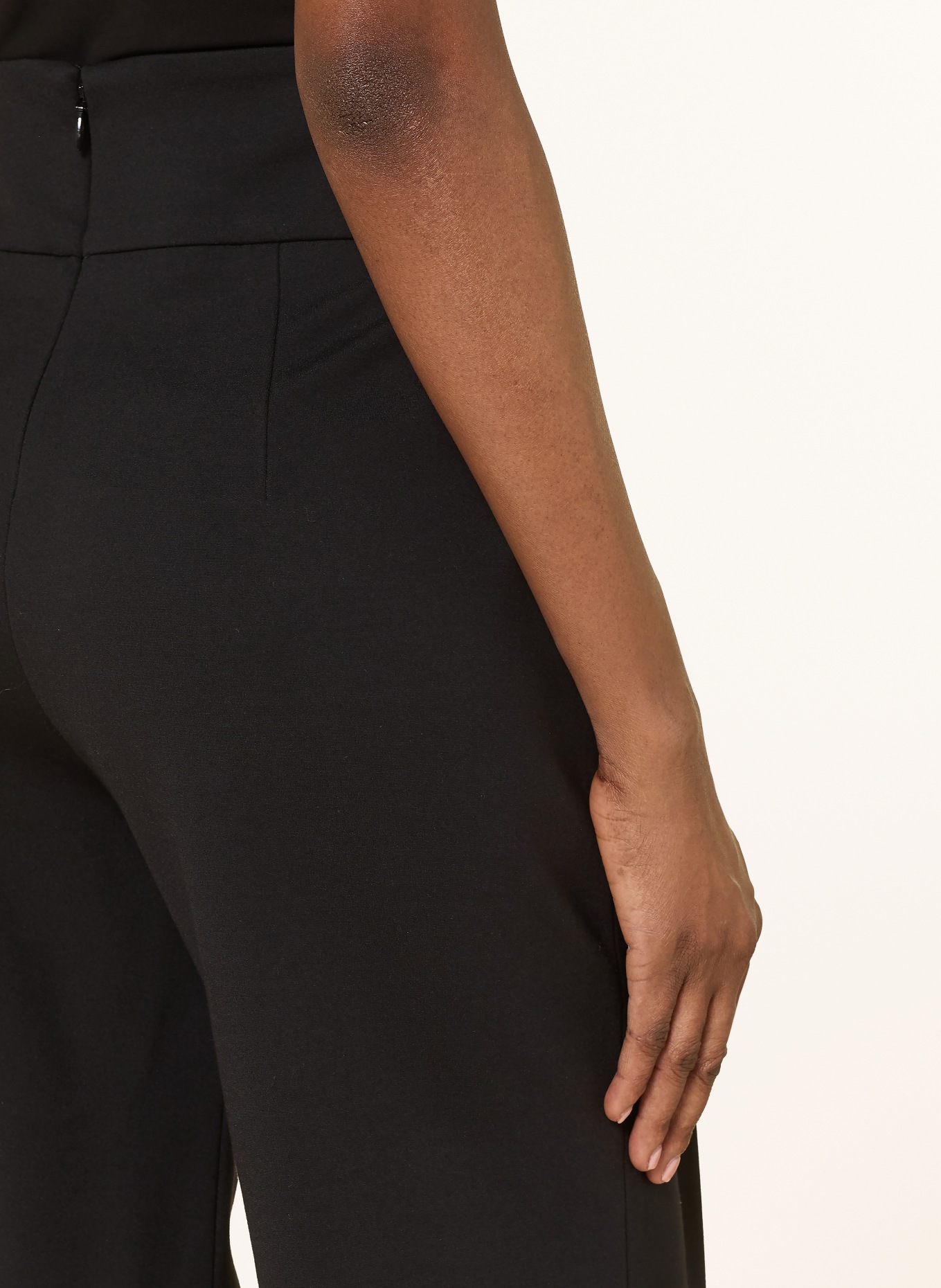 Veronica Beard KALINDA jersey pants: BLACK