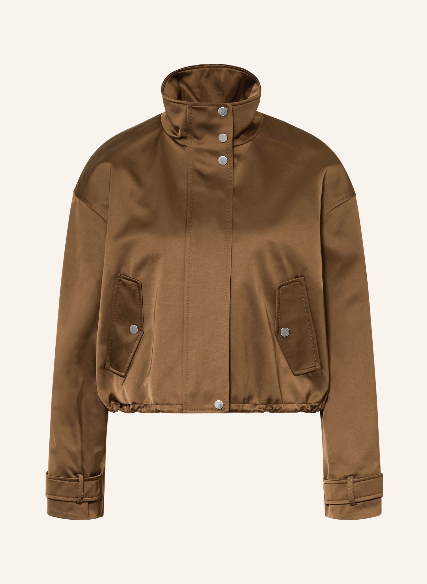 Veronica Beard Bunda BATEMAN: HNĚDÁ