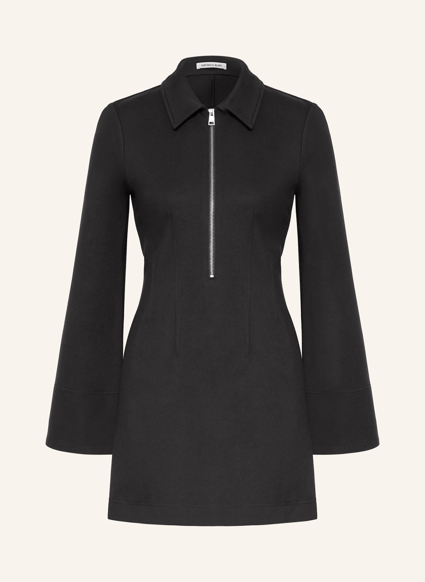 Veronica Beard Jerseyové šaty CAPELLE: ČERNÁ