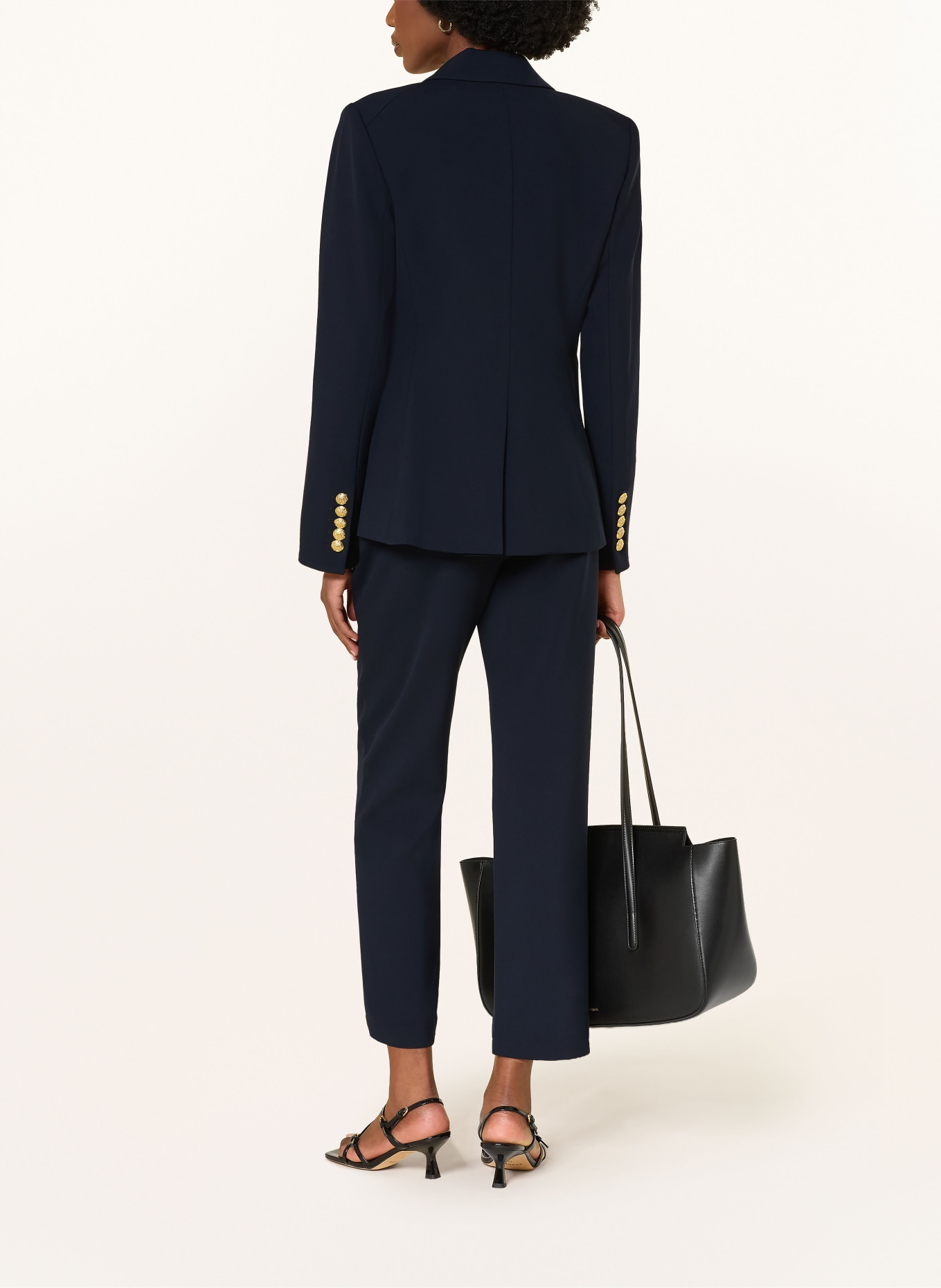 Veronica Beard Blazer MILLER DICKEY: DONKERBLAUW / GOUD