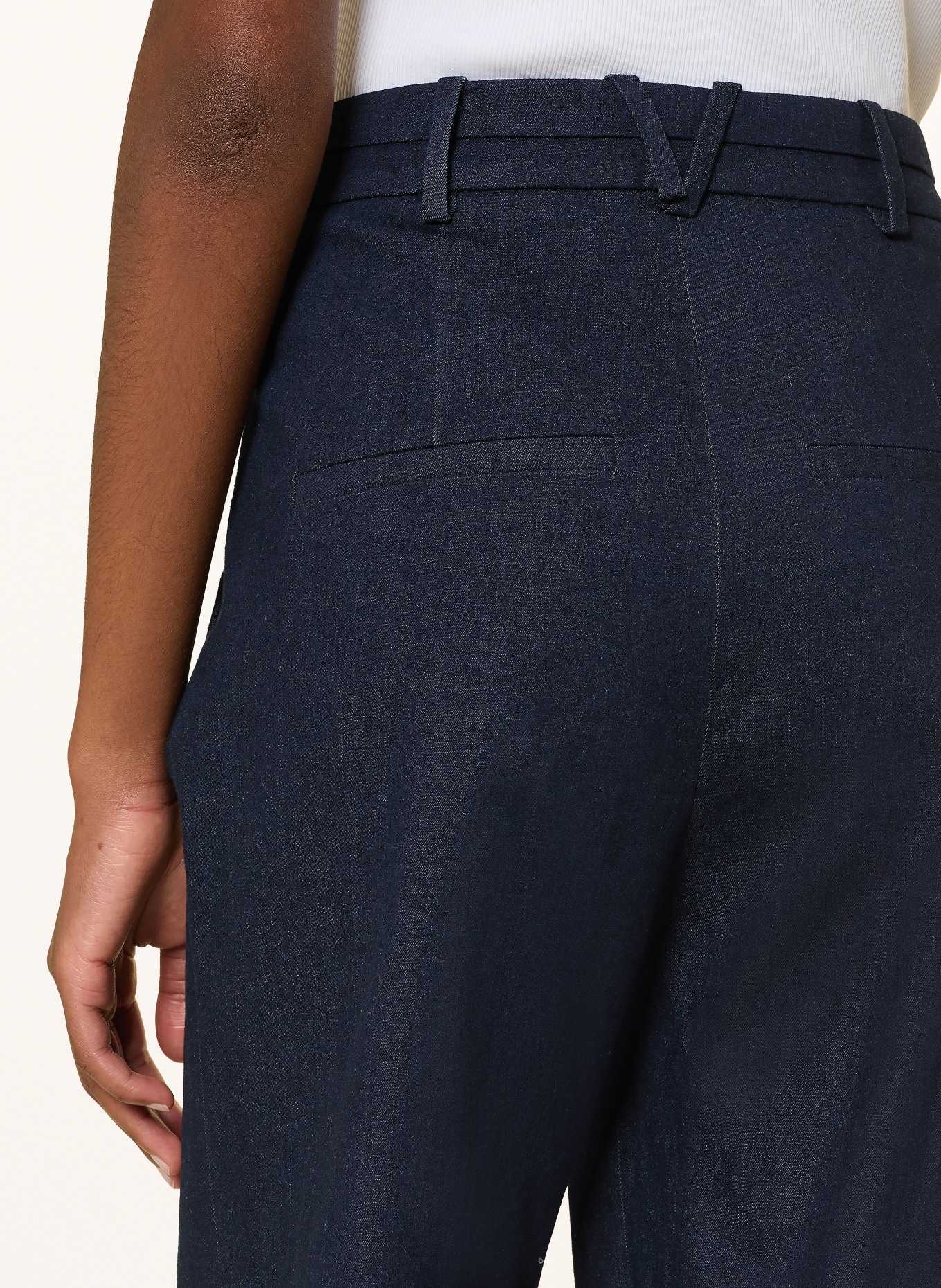 Veronica Beard Dżinsy z szerokimi nogawkami CRUE: B0214 MIDNIGHT WASH