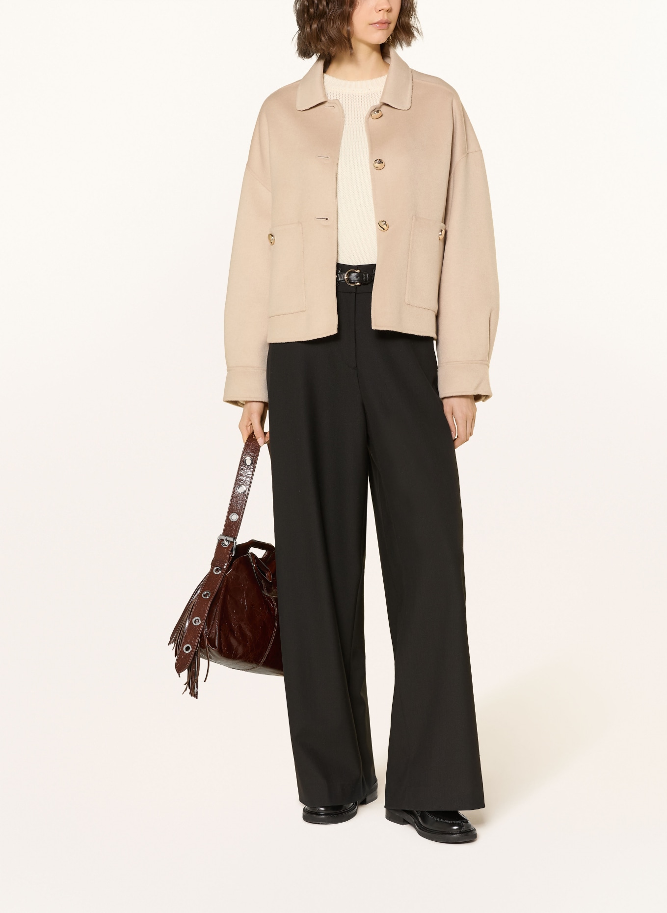 maje Cabanjacke: BEIGE