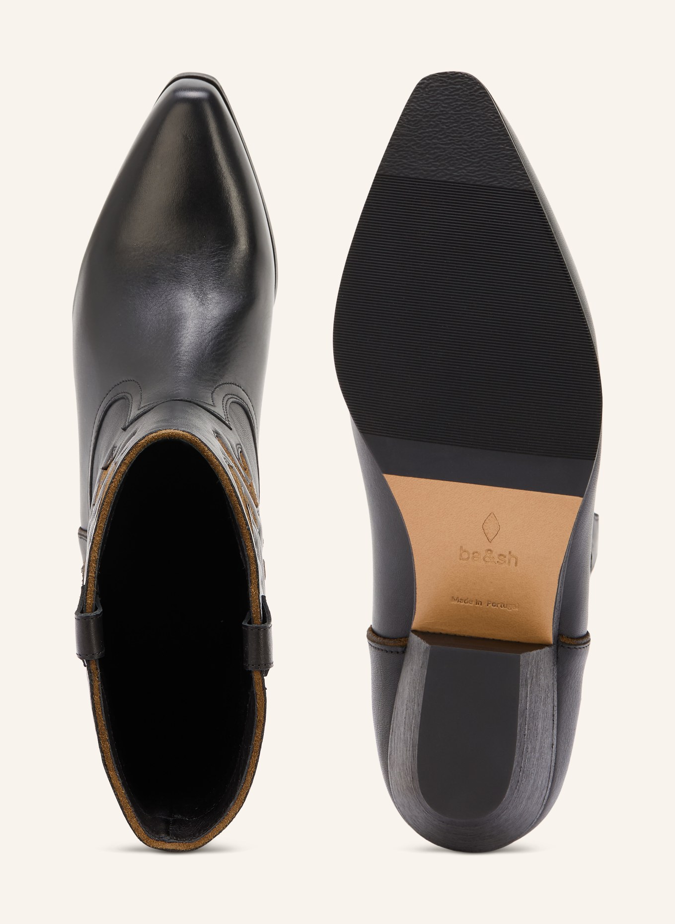 ba&sh Cowboy Boots CURTIS: SCHWARZ