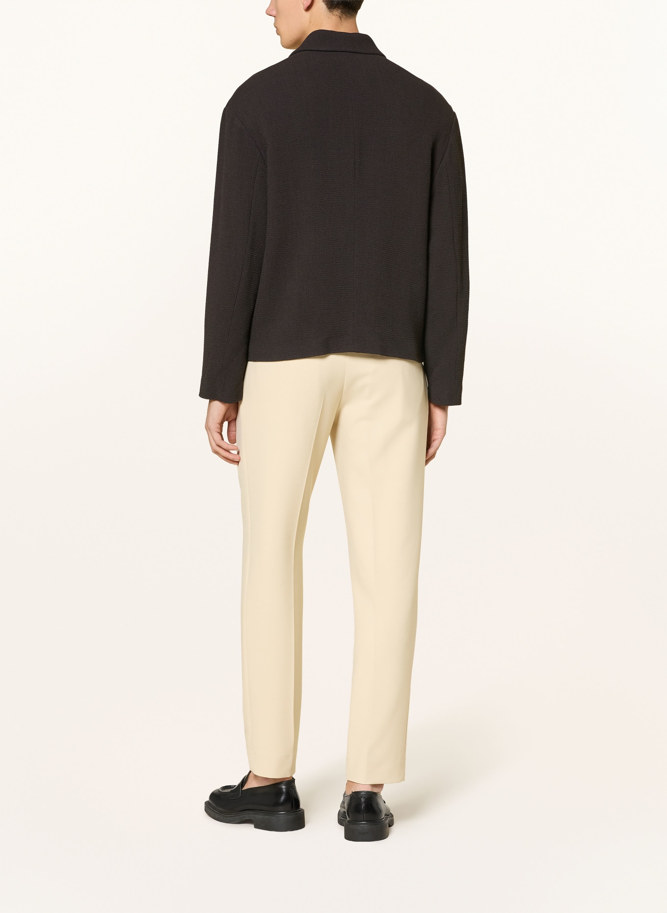 SANDRO Overjacket: SCHWARZ