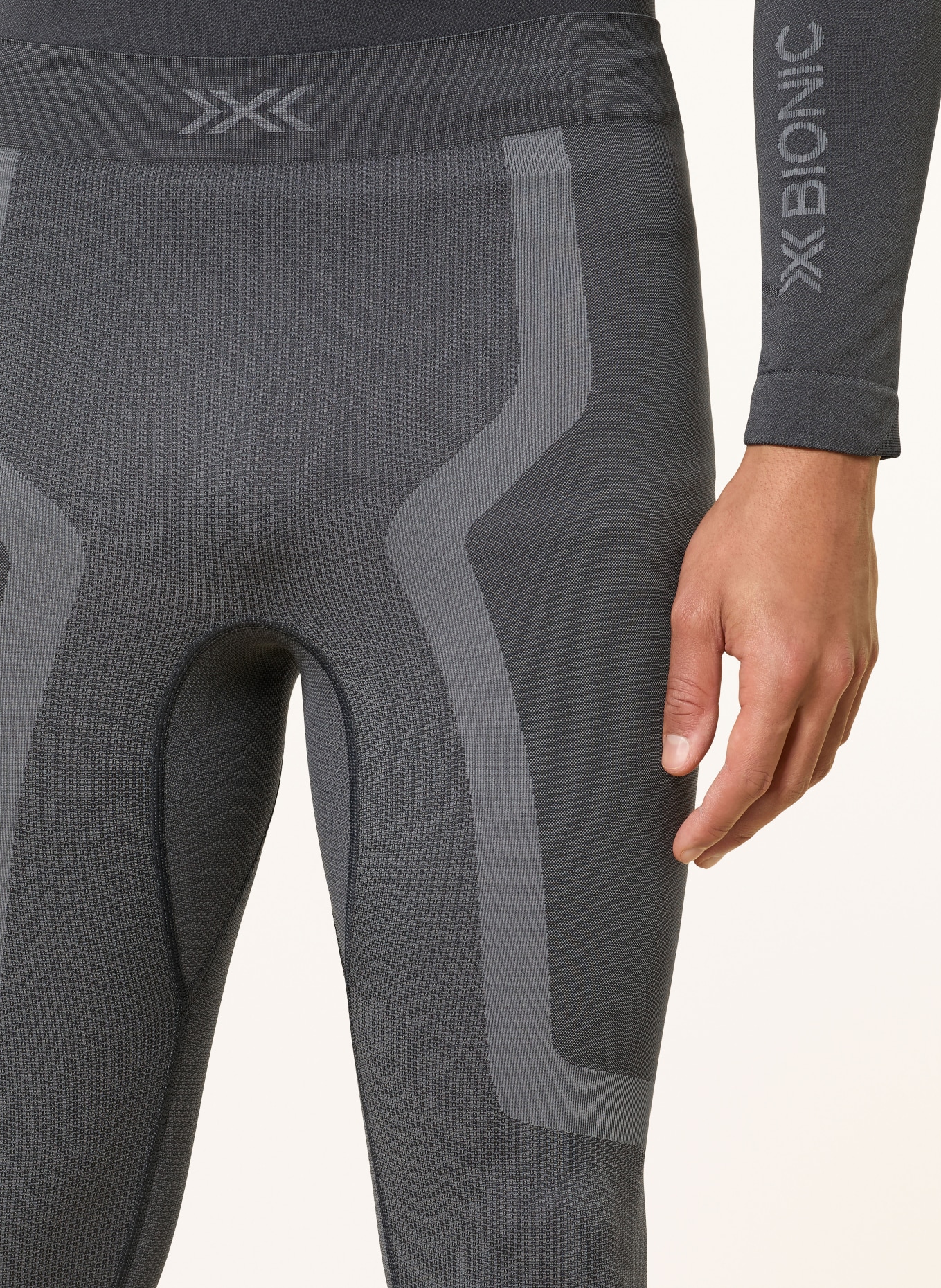X-BIONIC Funktionswäsche-Hose X-ENTIAL: DUNKELGRAU / GRAU
