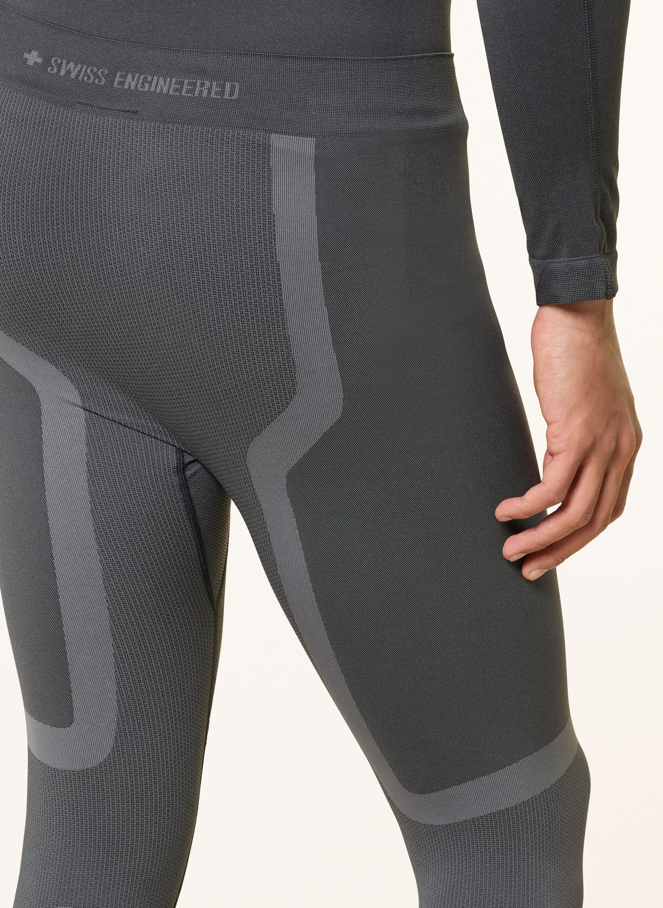 X-BIONIC Funktionswäsche-Hose X-ENTIAL: DUNKELGRAU / GRAU