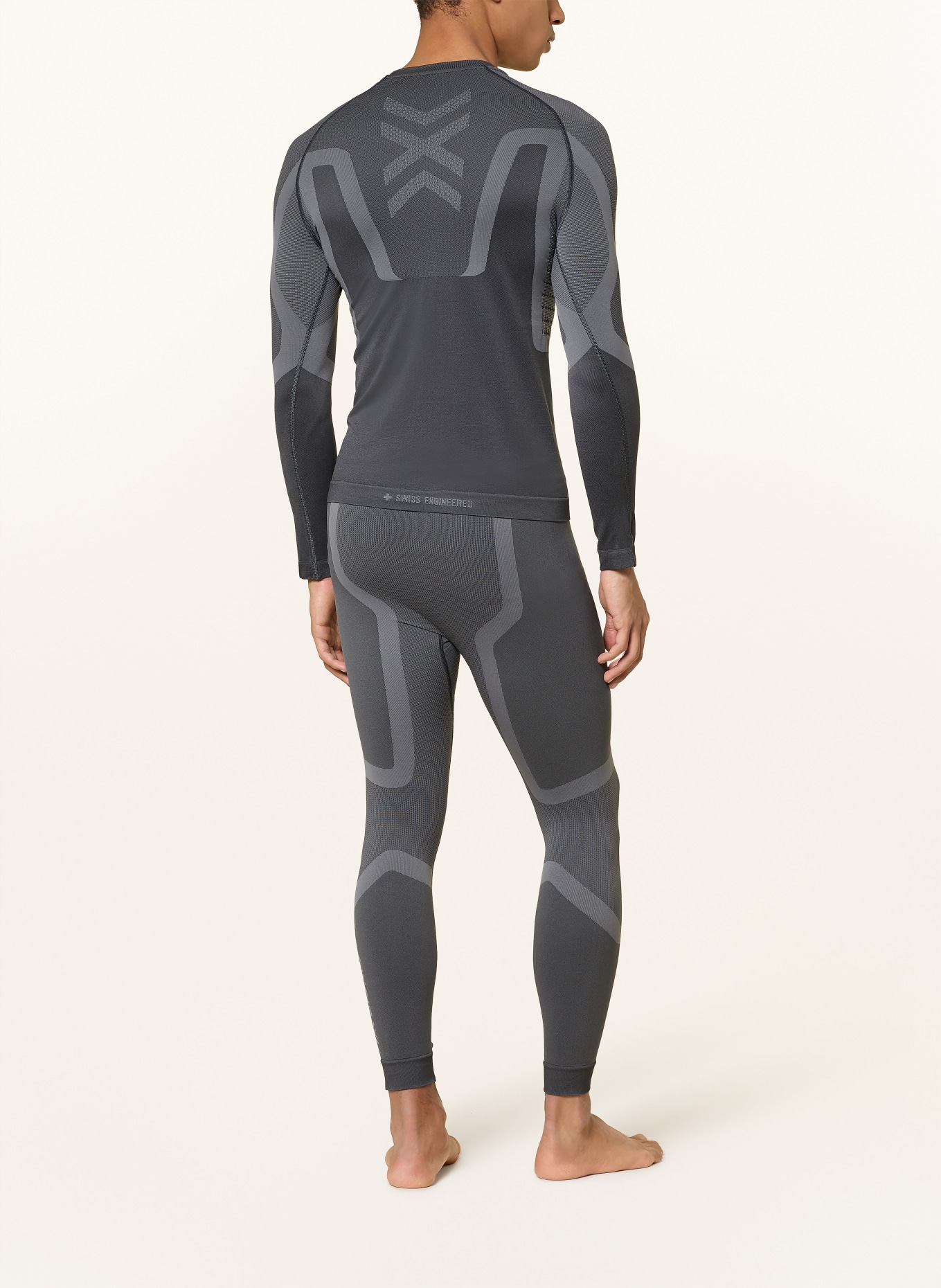 X-BIONIC Functional underwear shirt X-ENTIAL: DARK GRAY / GRAY
