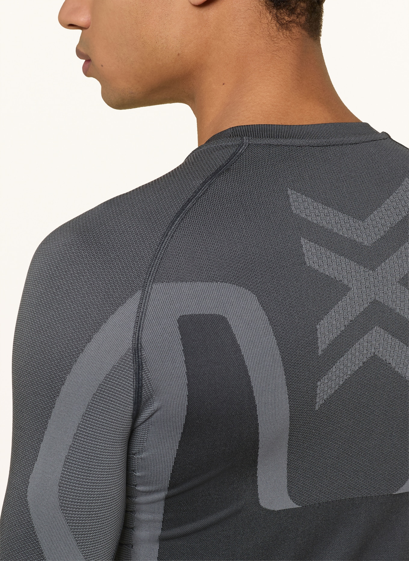 X-BIONIC Functional underwear shirt X-ENTIAL: DARK GRAY / GRAY