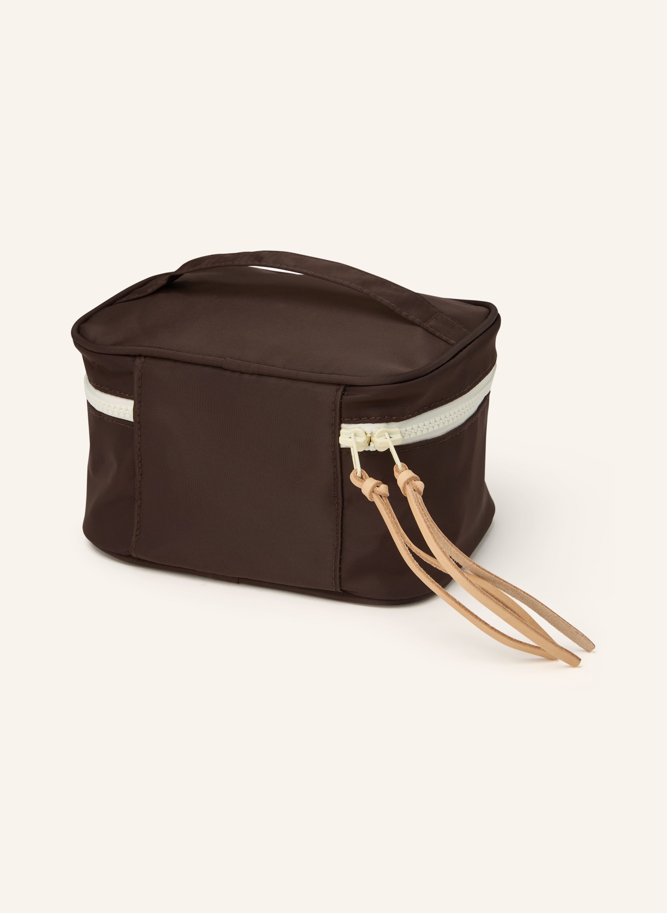 Floyd Kulturtasche: DUNKELBRAUN / GOLD