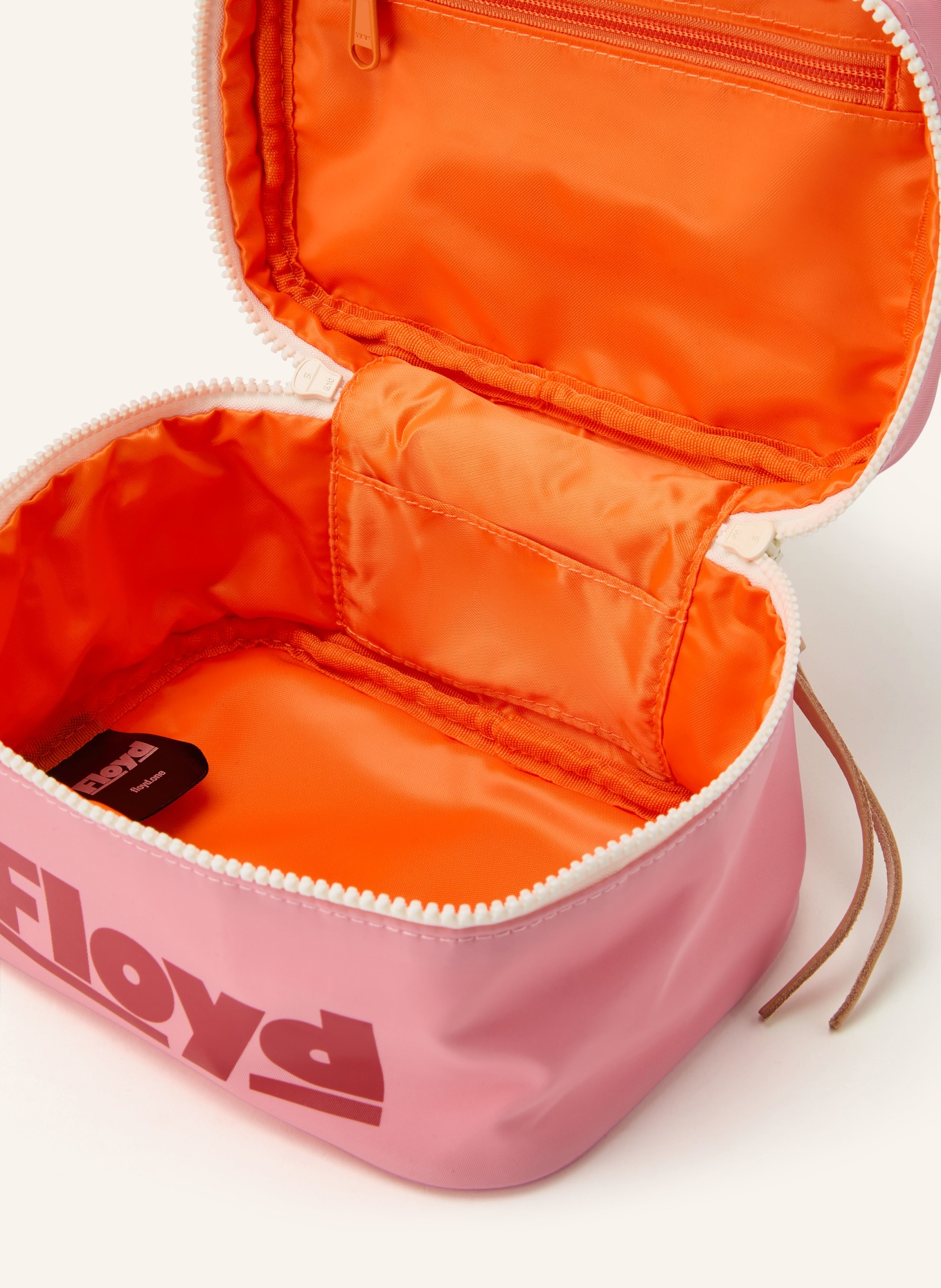 Floyd Kulturtasche: ROSA / DUNKELROT