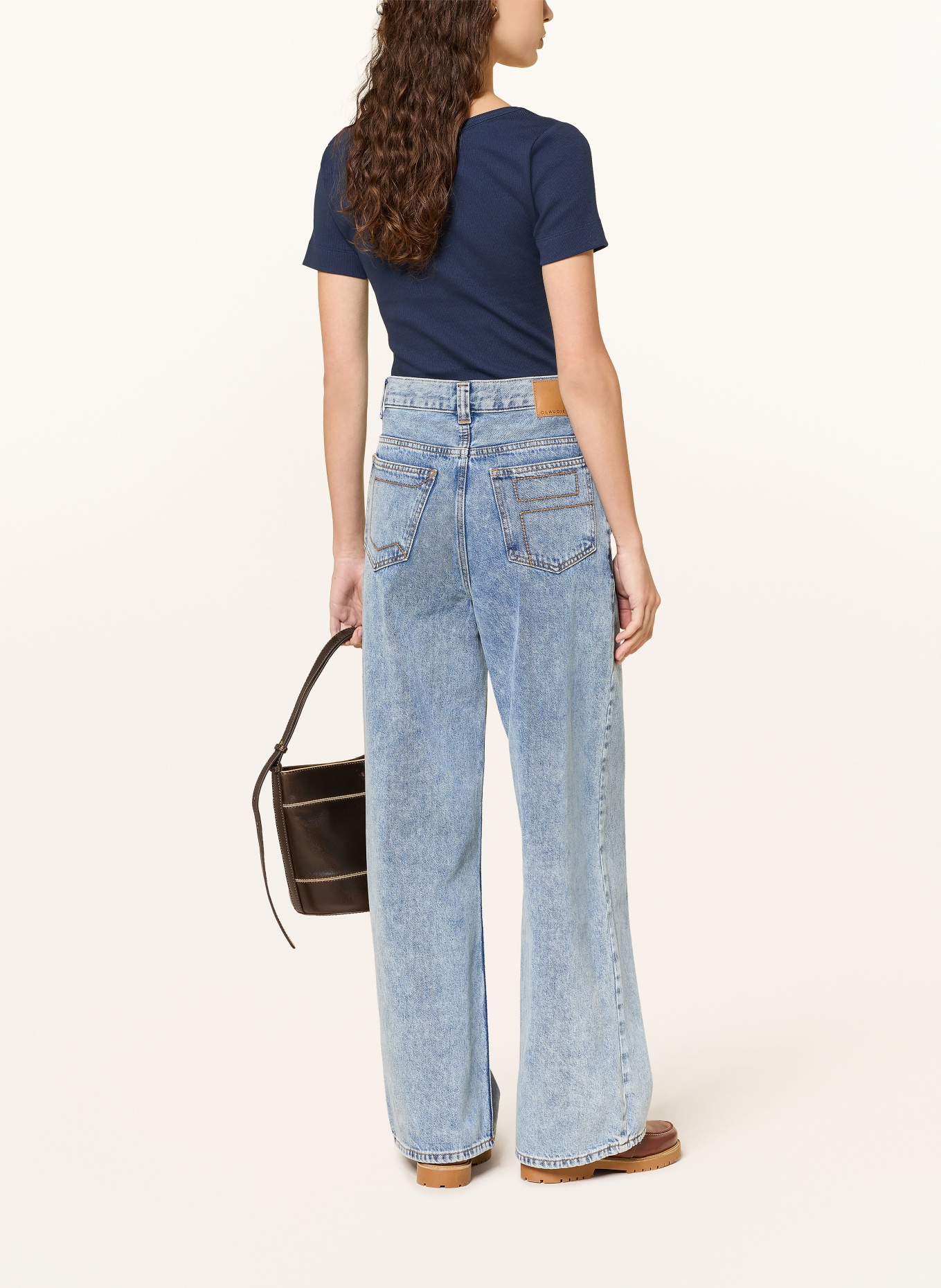 CLAUDIE PIERLOT koszulka: GRANATOWY