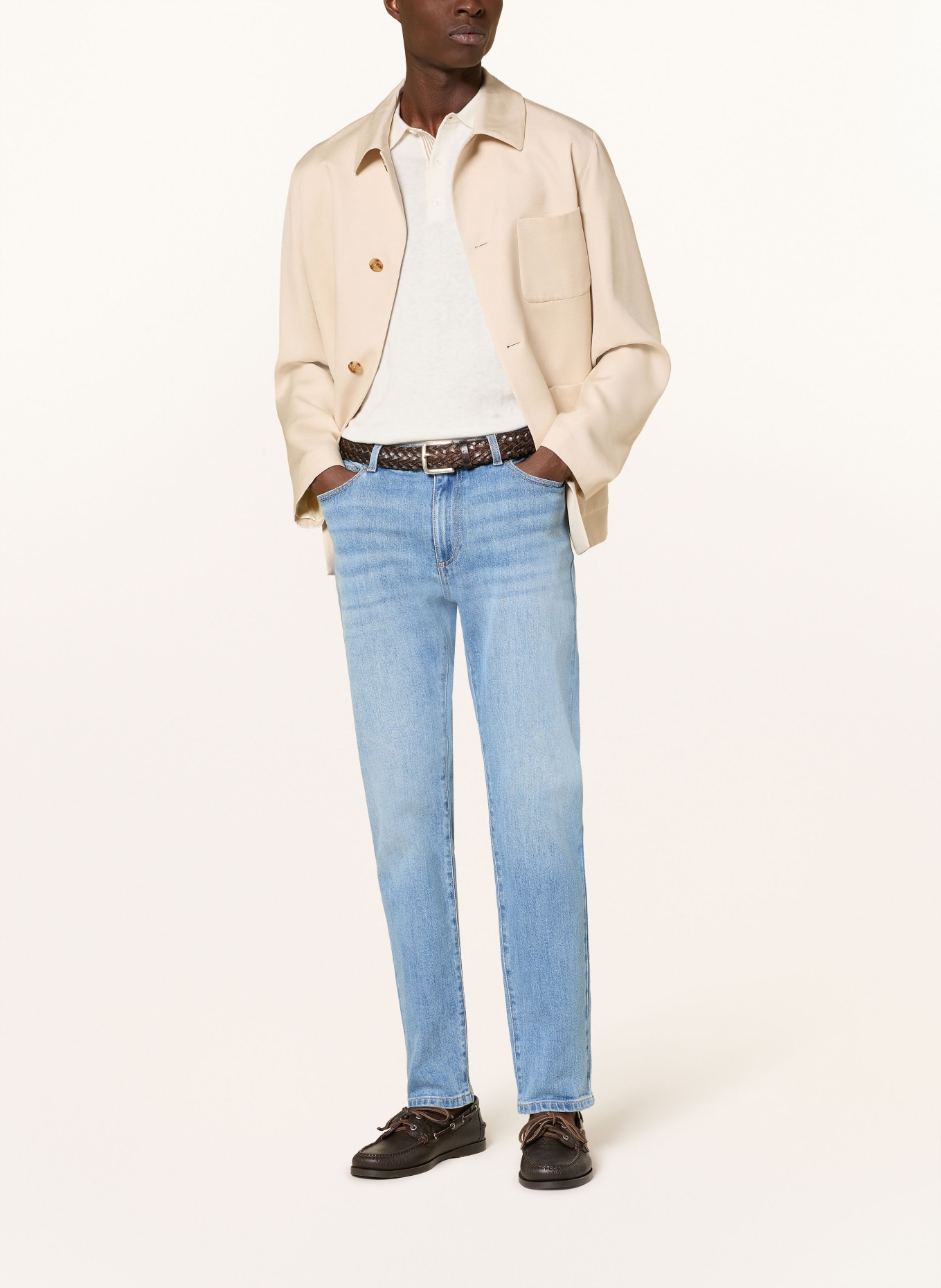 REISS Džíny PICTON Slim Fit: 45 LIGHT BLUE WASH