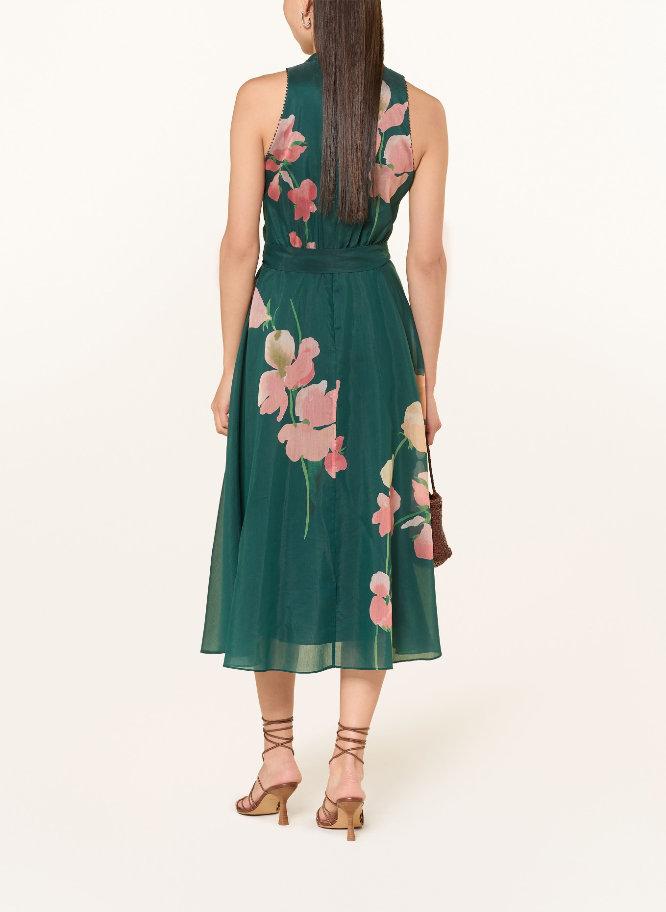 Phase Eight Kleid LUCINDA: GRÜN / HELLROT / HELLGRÜN