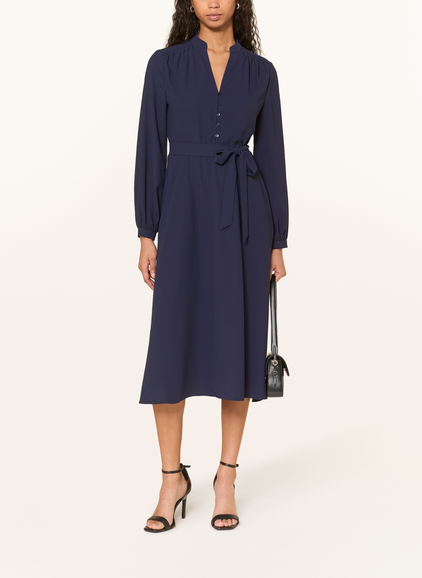 HOBBS LETTIE dress: DARK BLUE