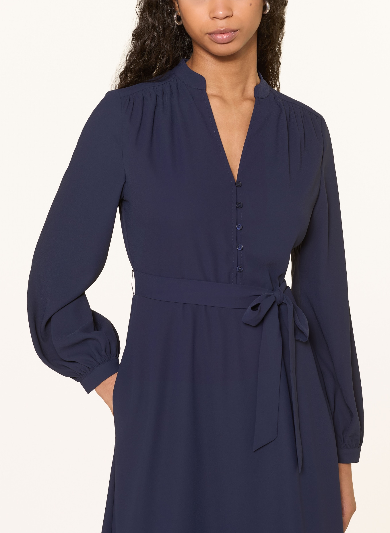 HOBBS LETTIE dress: DARK BLUE