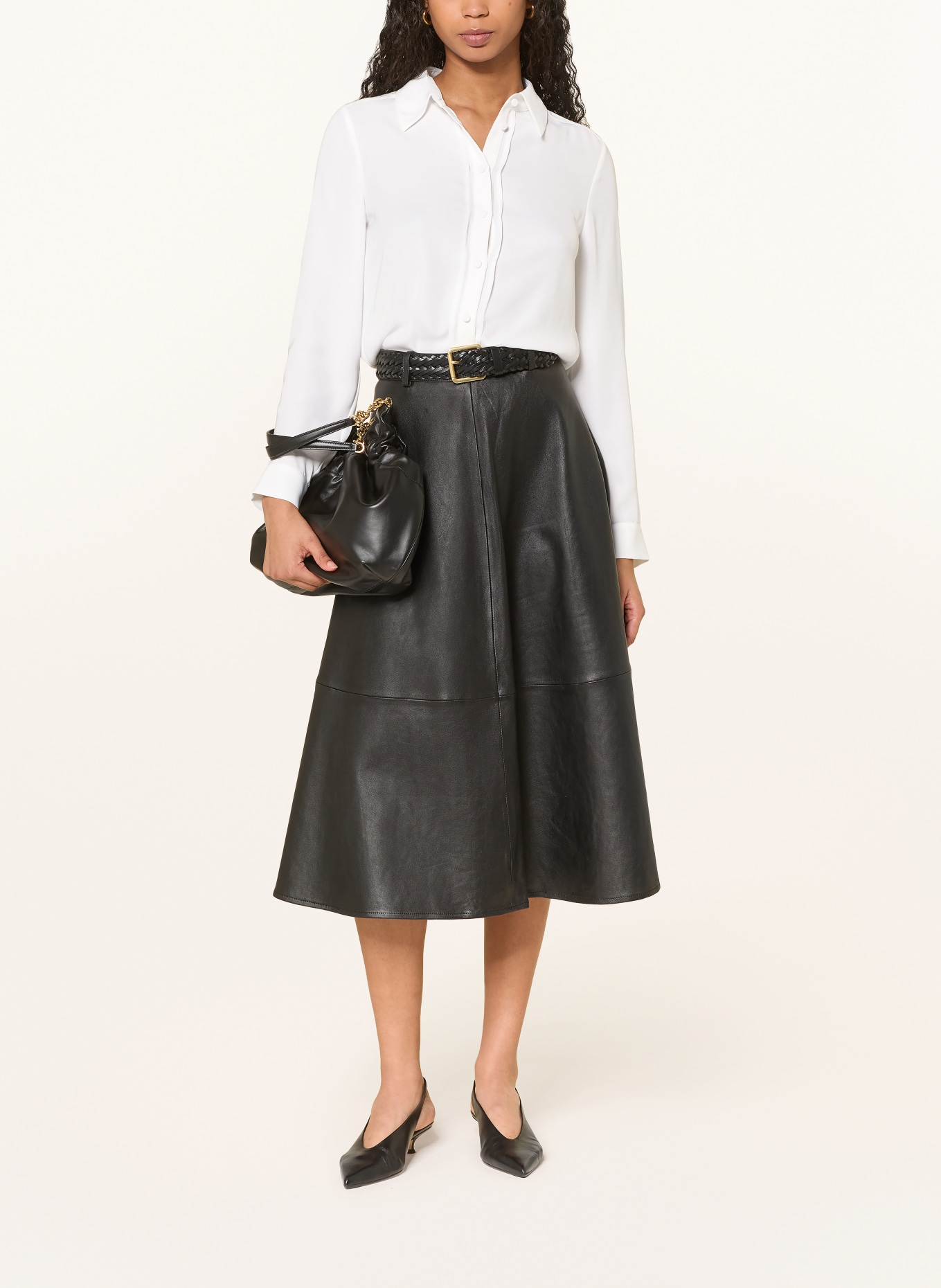 HOBBS LOUISA shirt blouse: CREAM