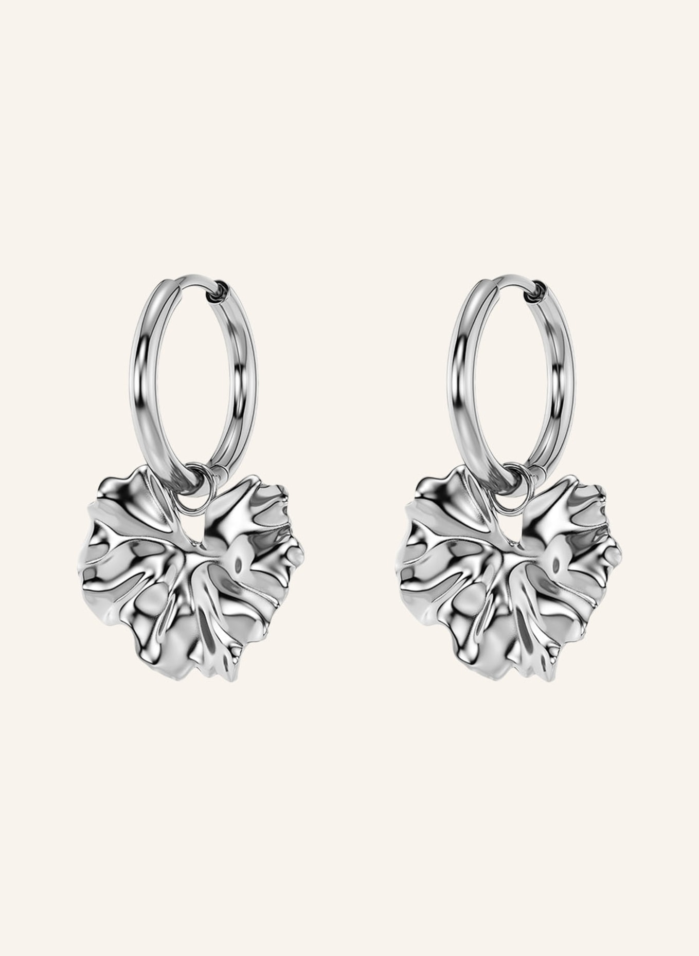 EDBLAD Creolen GERANA: SILBER