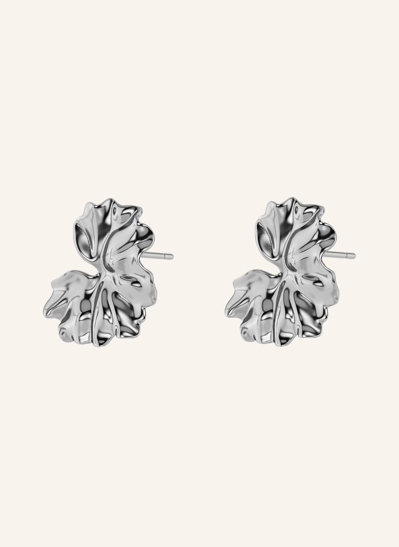 EDBLAD Ohrstecker GERANA L: SILBER