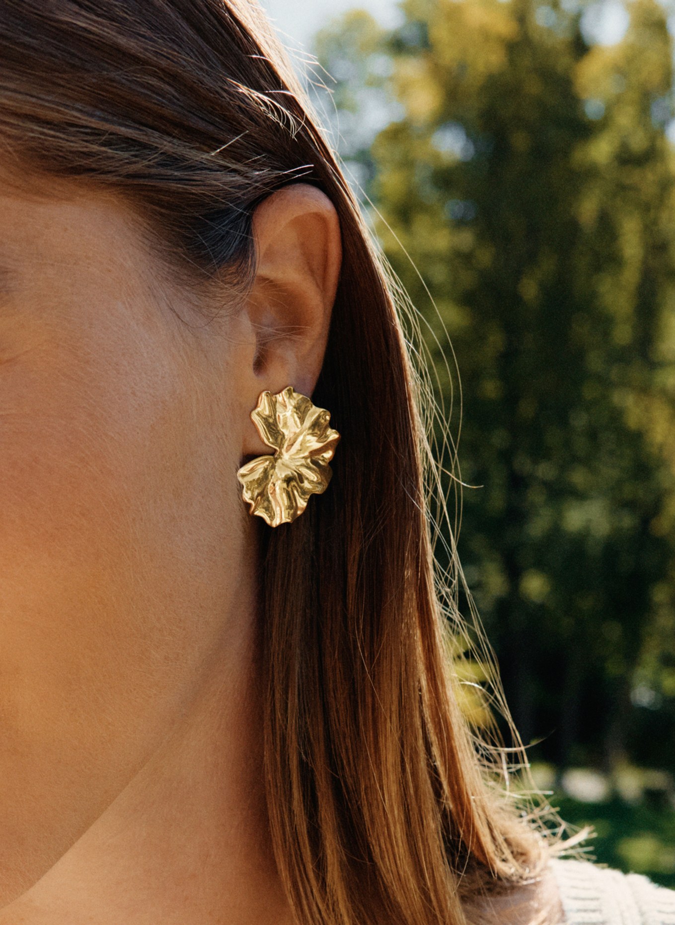 EDBLAD Ohrstecker GERANA L: GOLD