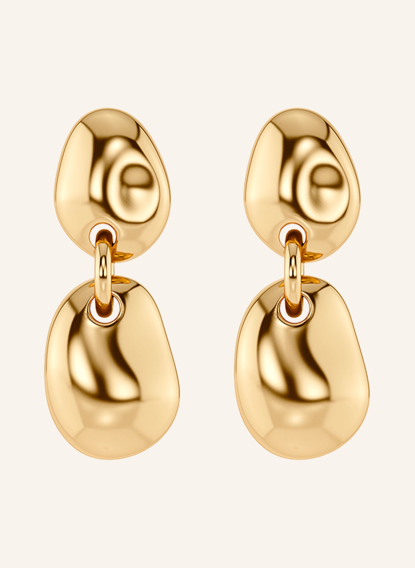 EDBLAD Náušnice LEORA: ZLATÁ