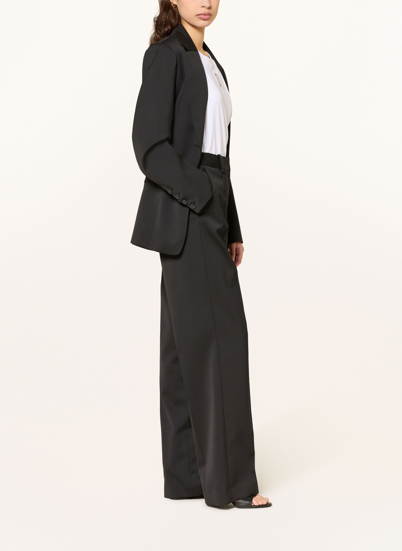 CLAUDIE PIERLOT Marlenehose: DUNKELBLAU