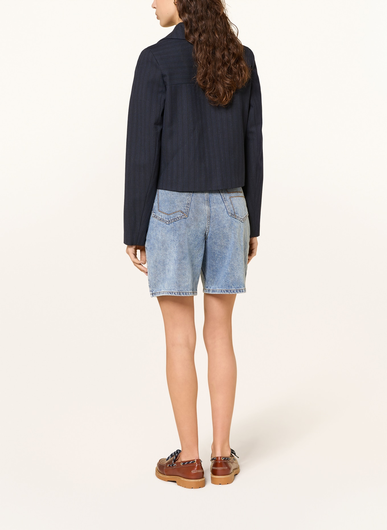 CLAUDIE PIERLOT kurtka z klapami: GRANATOWY