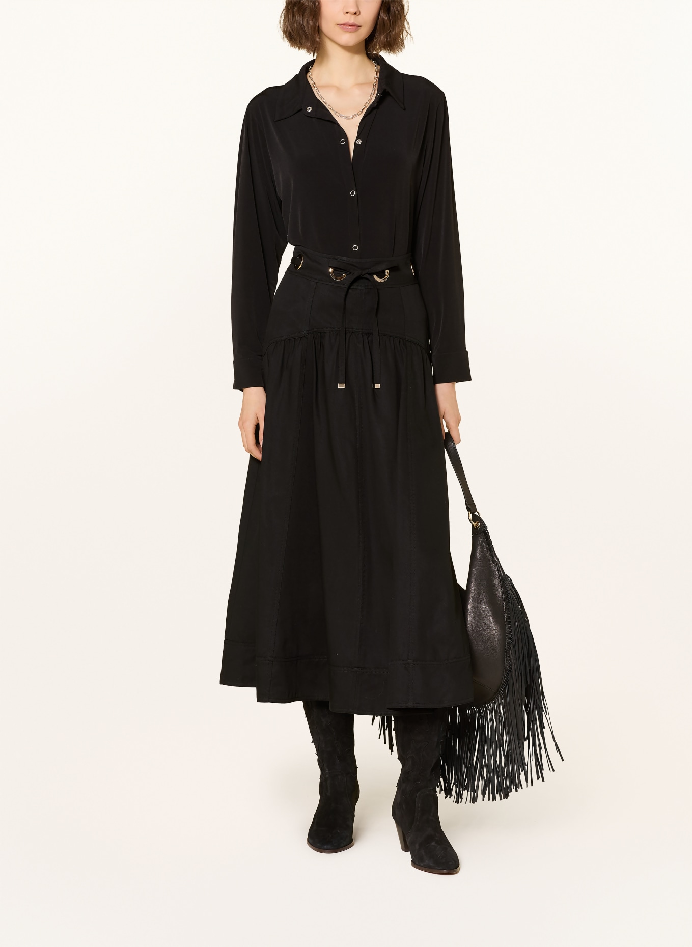 ba&sh Rock PONIA: SCHWARZ