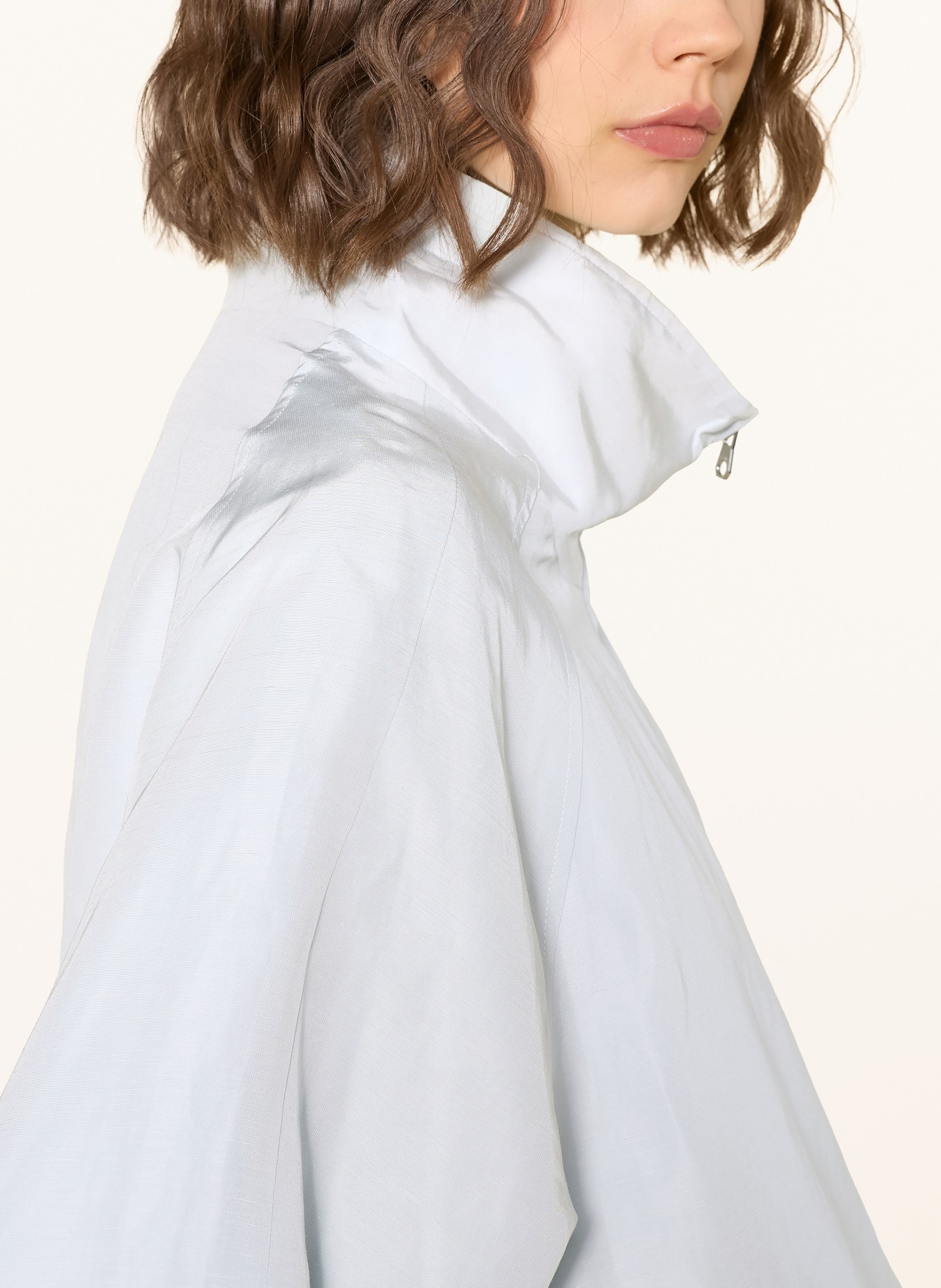 SANDRO Jacke: HELLBLAU