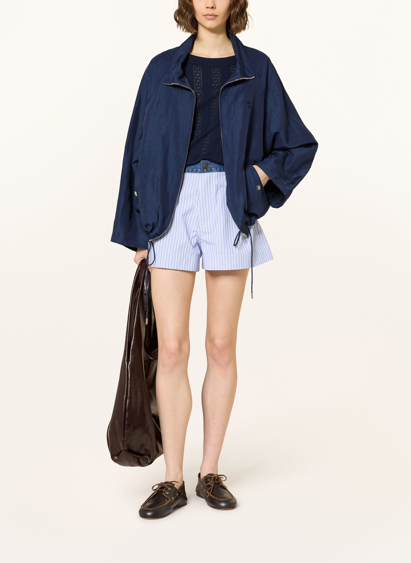 SANDRO Jacke: DUNKELBLAU