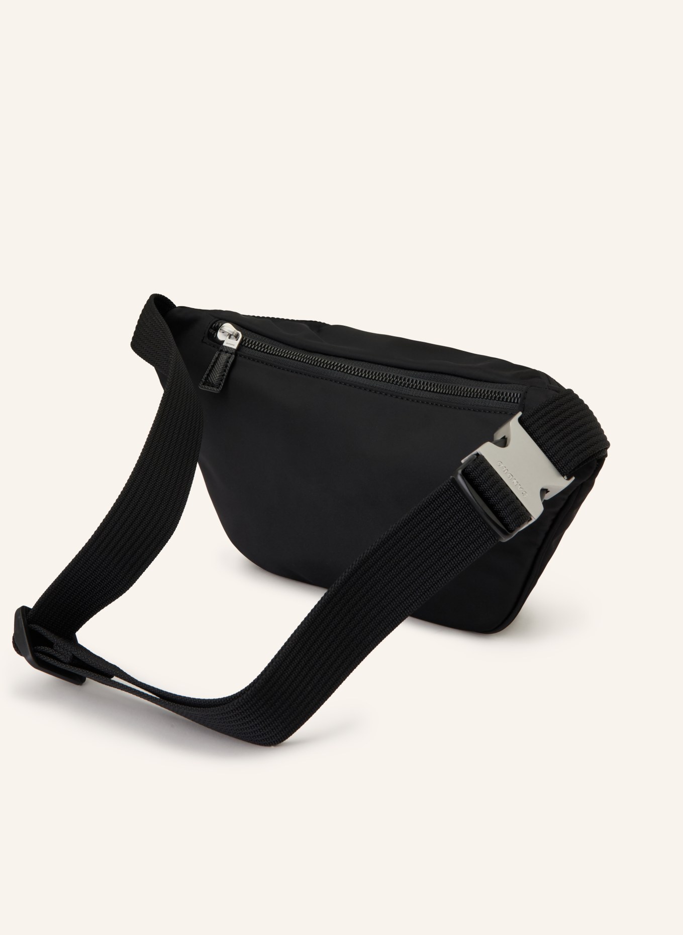 SANDRO Gürteltasche: SCHWARZ / SILBER