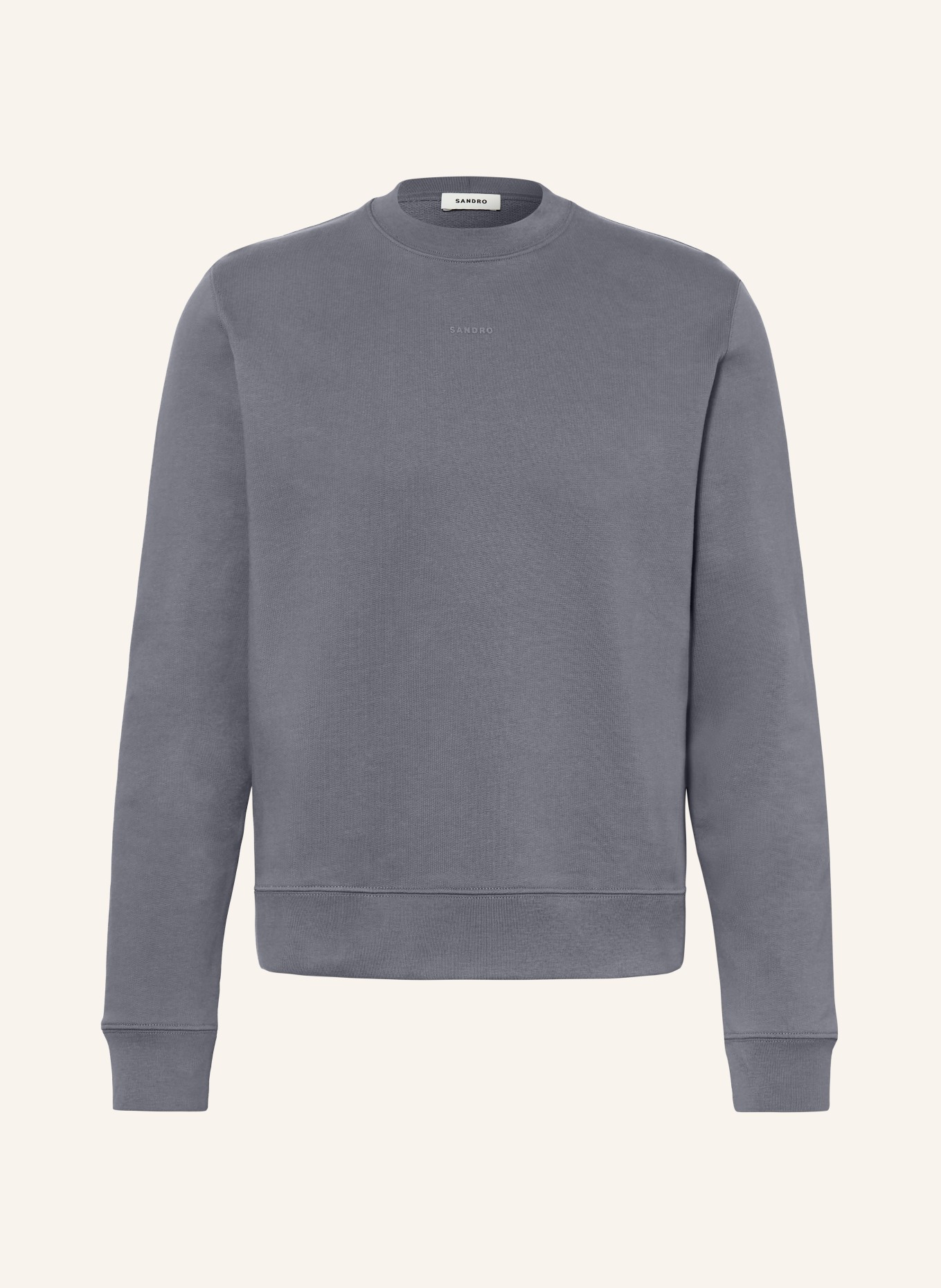 SANDRO Sweatshirt: BLAUGRAU
