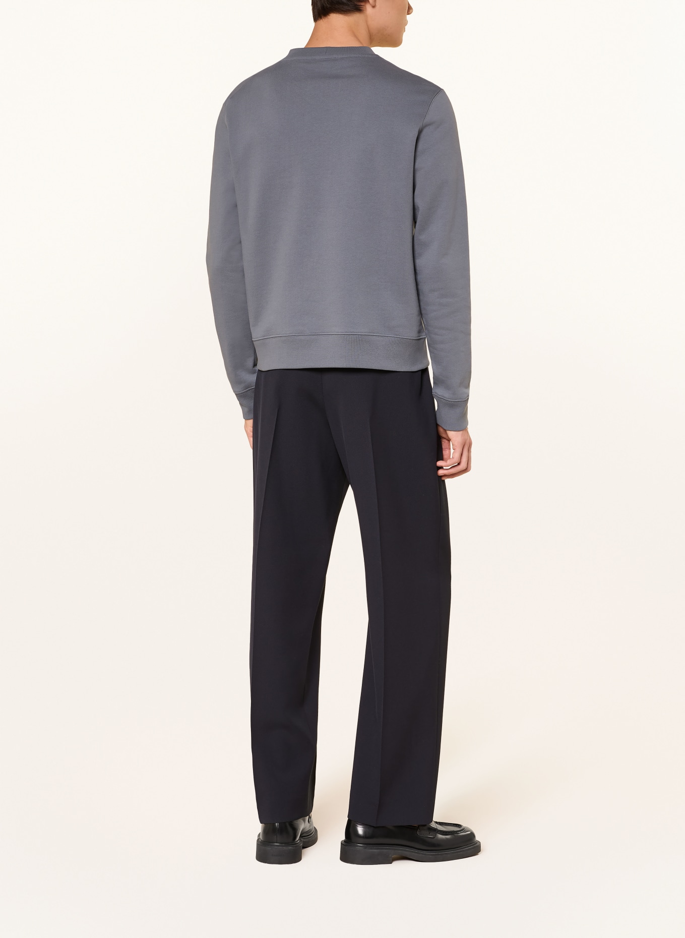 SANDRO Sweatshirt: BLAUGRAU