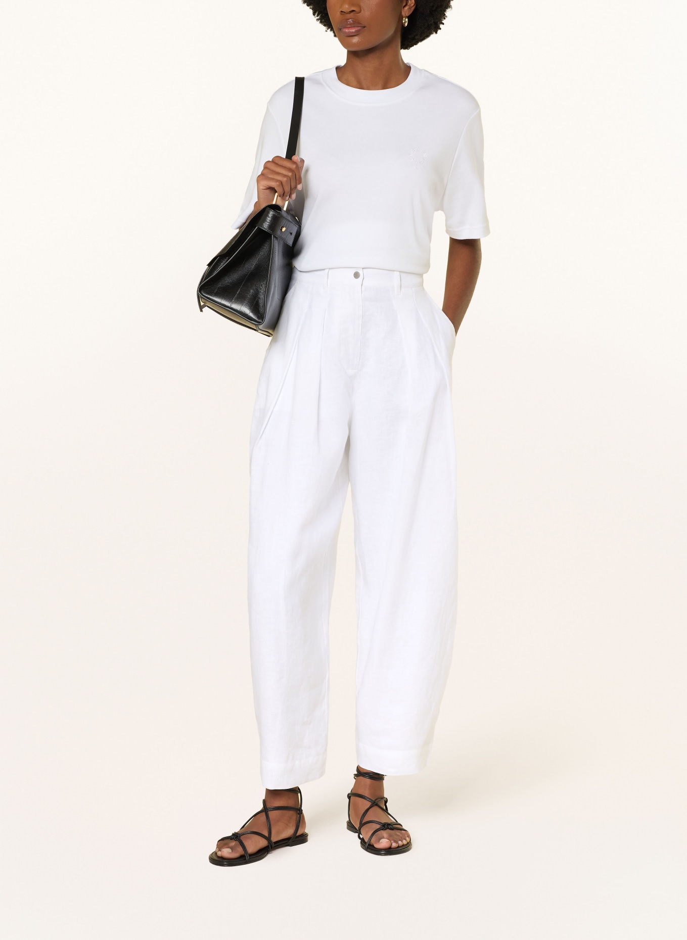 ALLSAINTS Leinenhose BECCA: WEISS