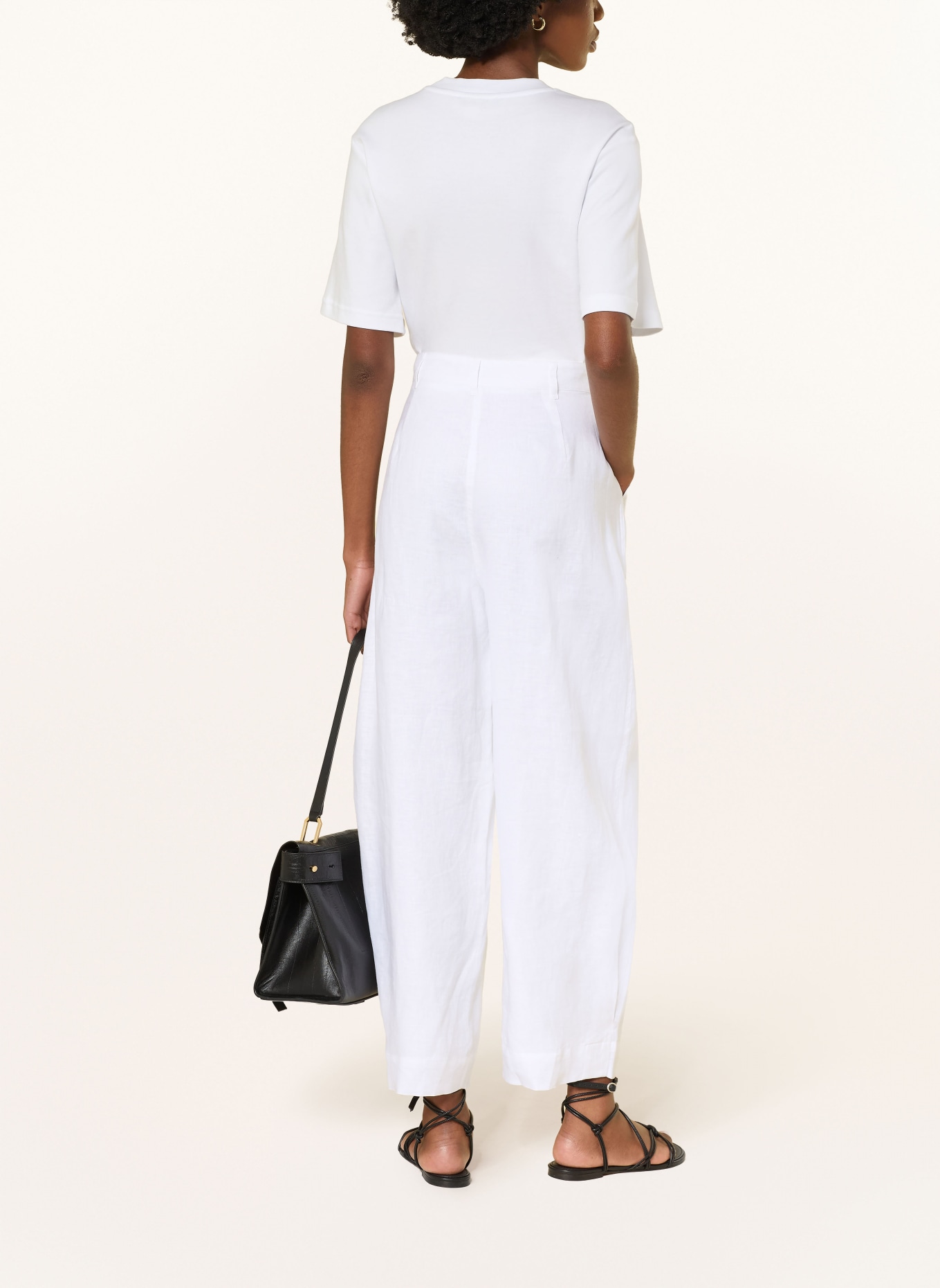 ALLSAINTS Leinenhose BECCA: WEISS